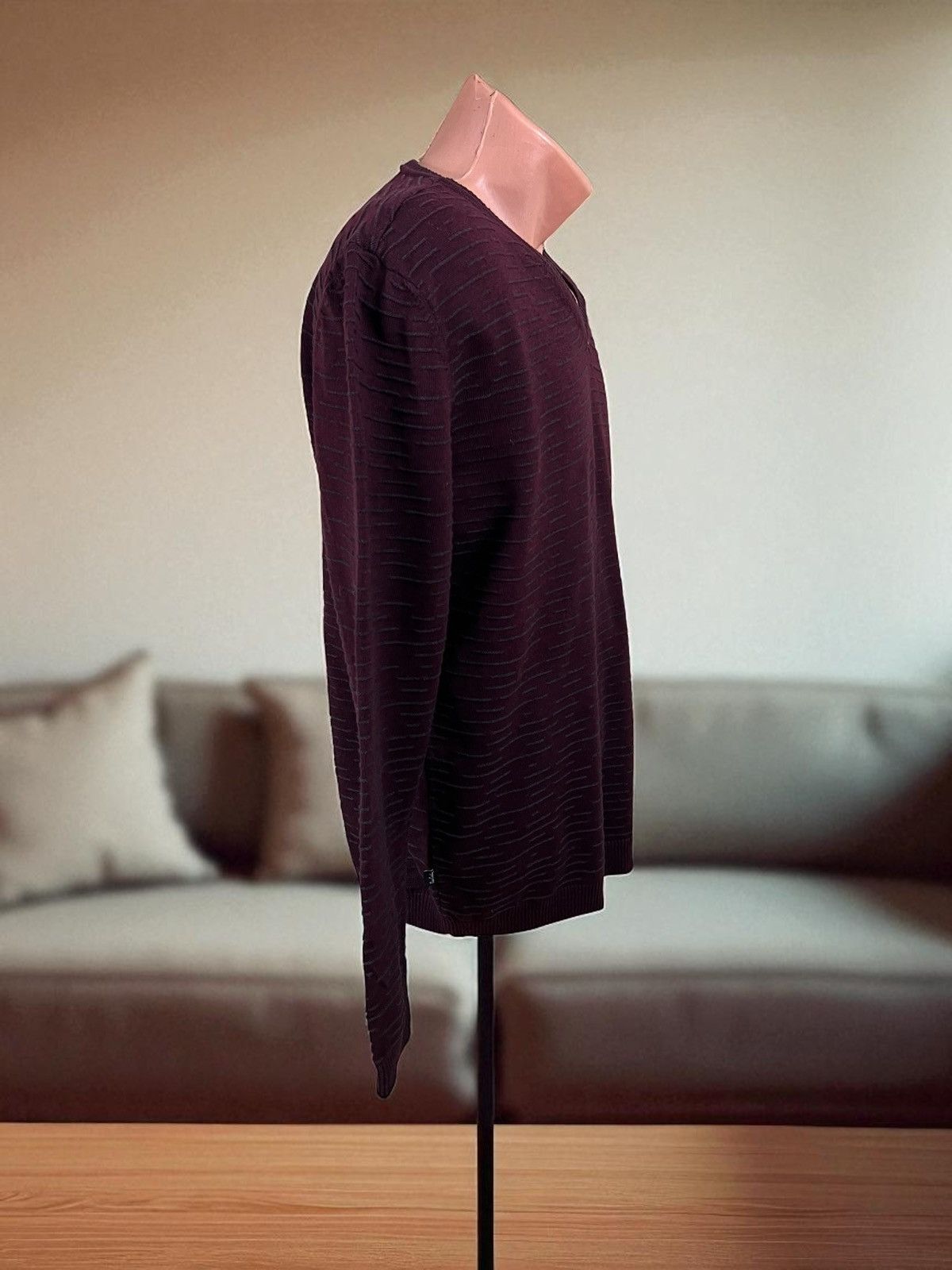 Pierre Cardin Pierre Cardin burgundy pull size L Size US L / EU 52-54 / 3 - 2 Thumbnail