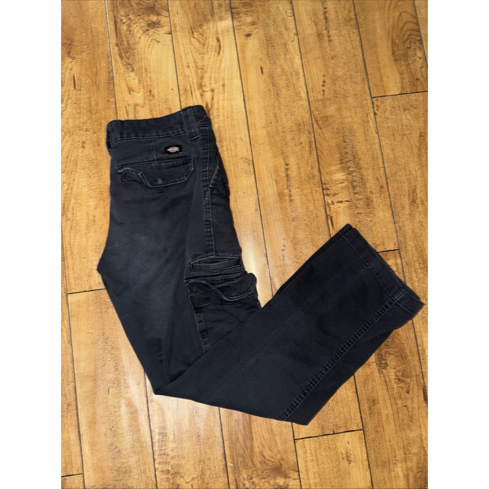 Dickies Woman’s Dickies Cargo Pants Black 32x30 Distressed Size US 32 / EU 48 - 1 Thumbnail