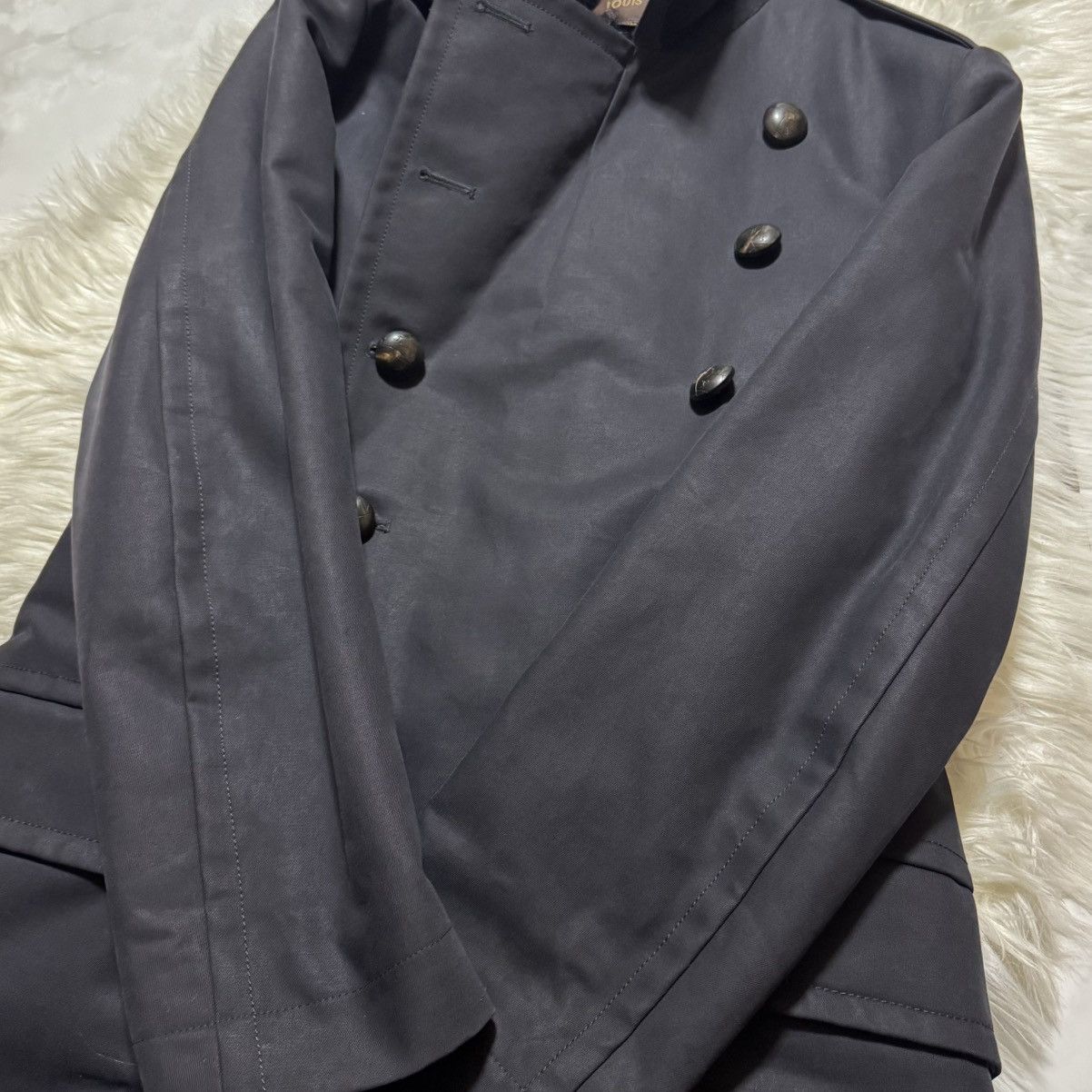 Louis Vuitton 3-Way Louis Vuitton LV Logo Lambskin Fur-Lined Jacket Coat Size US M / EU 48-50 / 2 - 13 Thumbnail