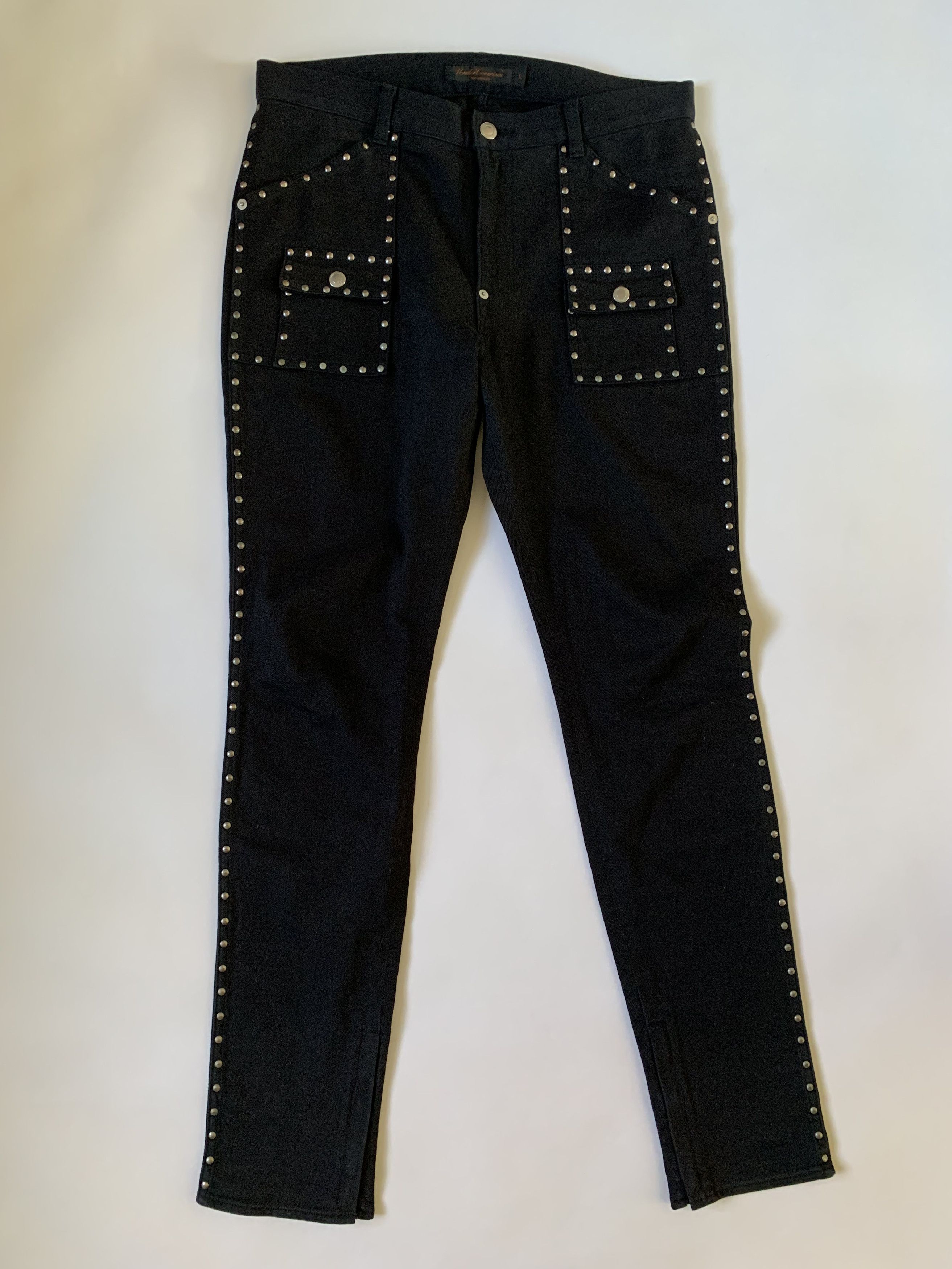 Undercover SS04 ‘Languid’ Studded Denim Size US 33 - 1 Thumbnail