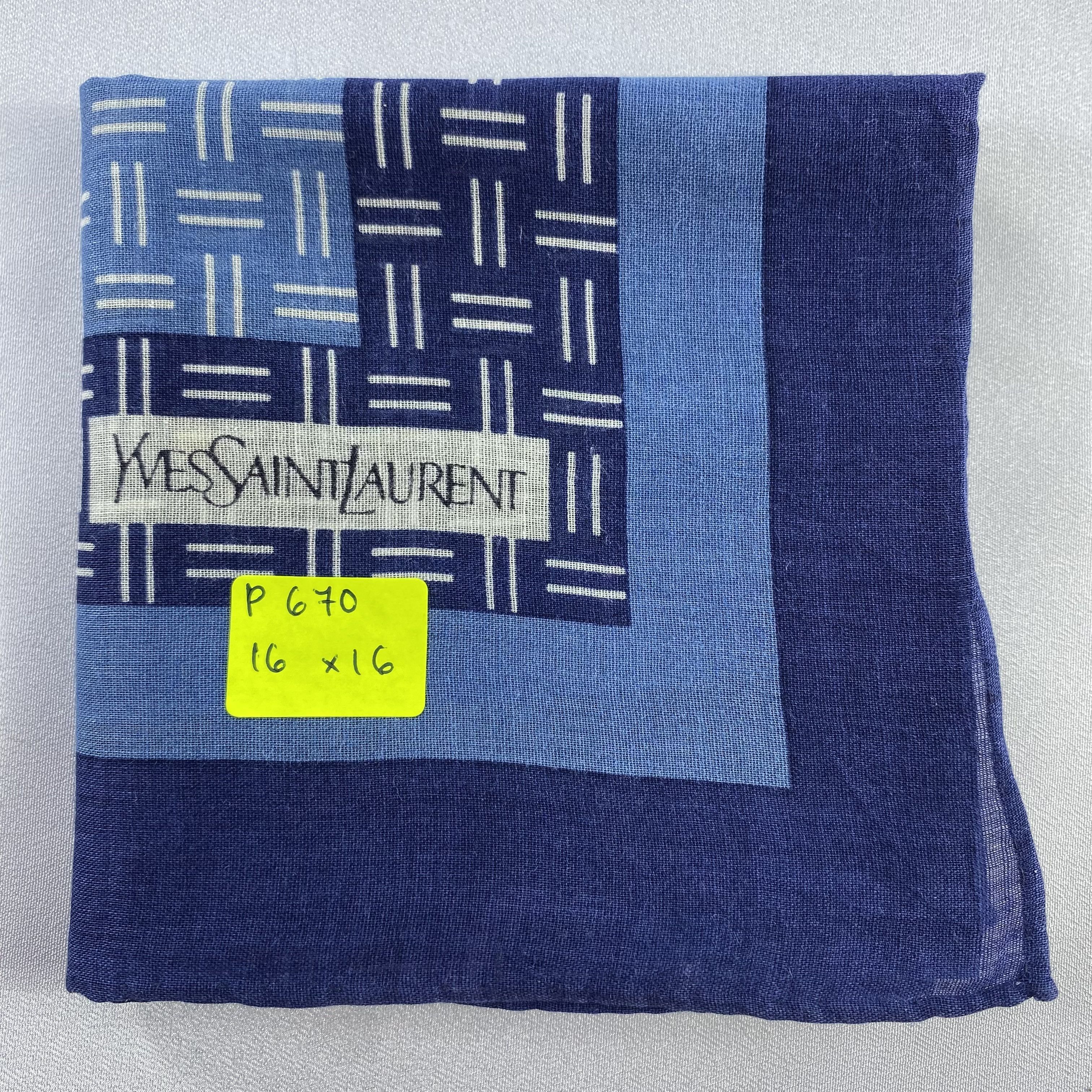 Vintage Yves Saint Laurent Neckerchief / Handkerchief-P670 Size ONE SIZE - 6 Thumbnail