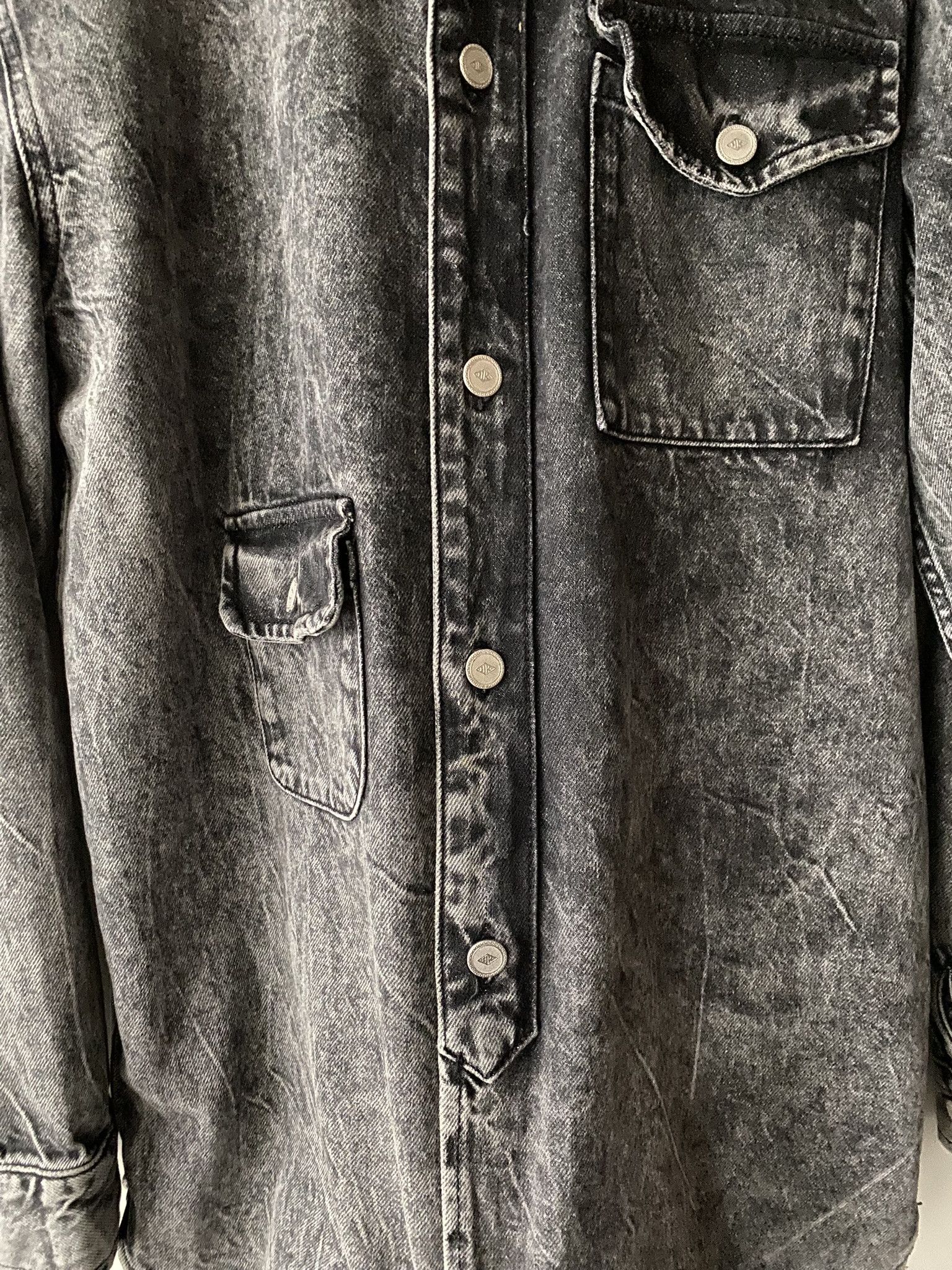 Acne Studios $365 - 48/M - Black Army Shirt Size US M / EU 48-50 / 2 - 8 Thumbnail
