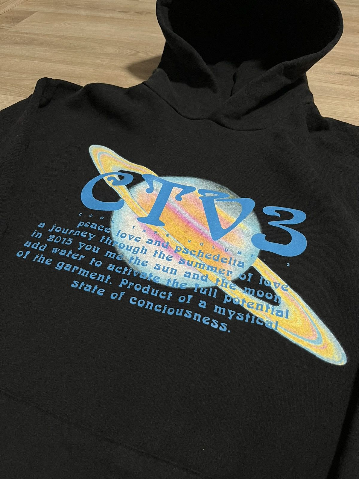 Jaden Smith Jaden Smith CTV3 Big Logo Black Hoodie Size US XL / EU 56 / 4 - 2 Thumbnail