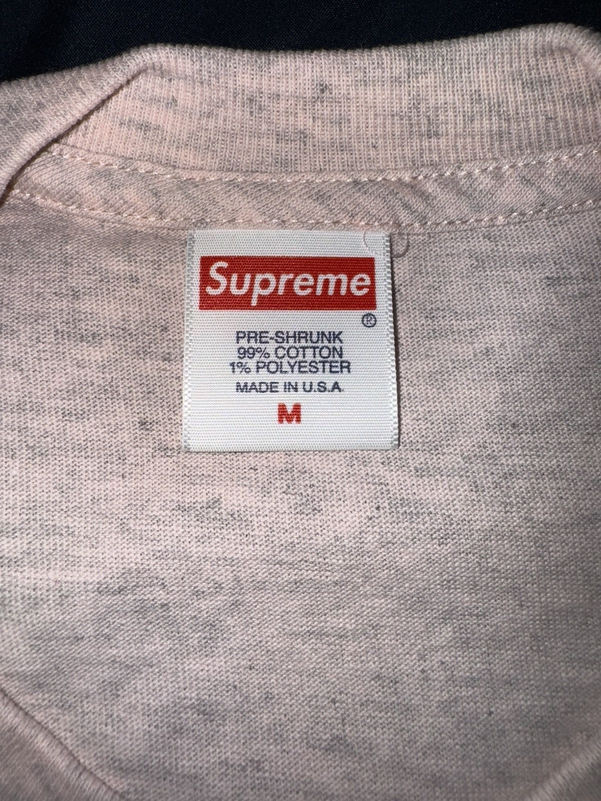 Supreme Supreme Chrome Logo Tee Pink Spring Summer 2020 Size US M / EU 48-50 / 2 - 2 Thumbnail