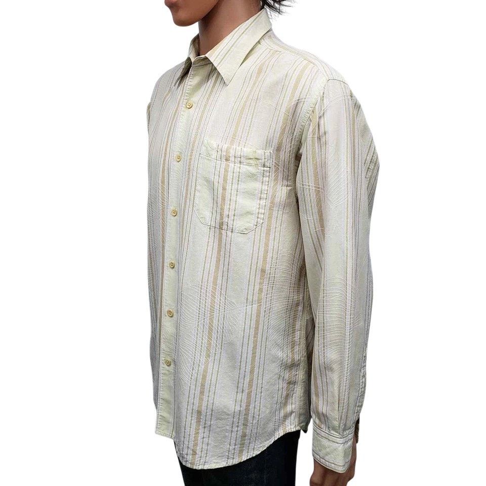 Tommy Bahama Tommy Bahama Shirt Tencel Hidden Button down Striped Floral Size US L / EU 52-54 / 3 - 5 Thumbnail