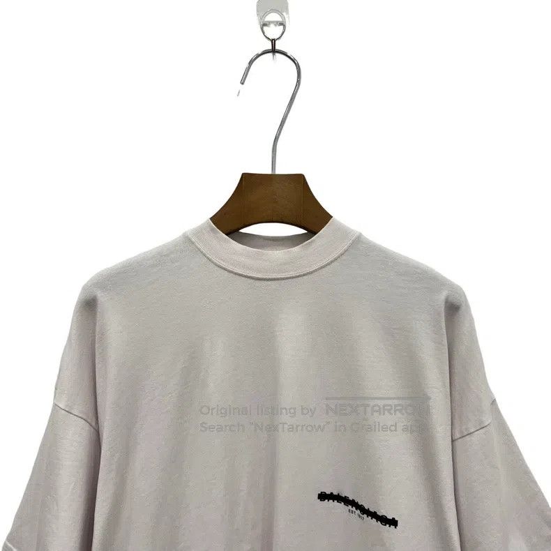 Balenciaga Balenciaga Light pink cover tape delete line short-sleeve Size US S / EU 44-46 / 1 - 3 Thumbnail