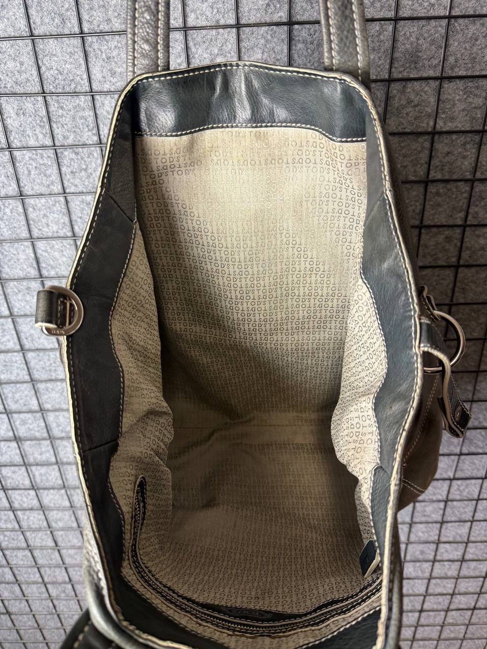 Tod's Tods Leather Tote Bags Swamp One size Size ONE SIZE - 13 Thumbnail