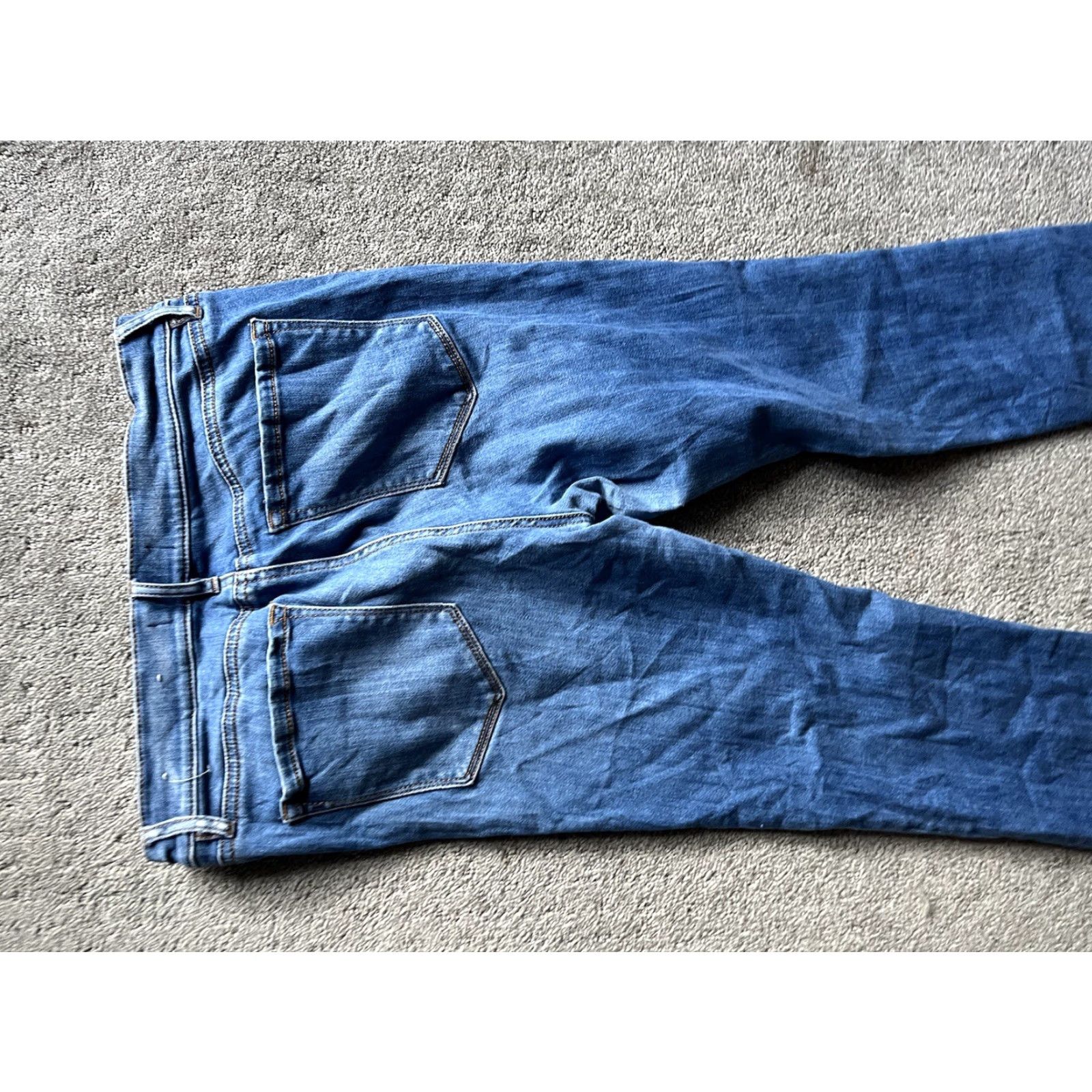 Loft LOFT Legging Women Size 28/6 Medium Wash Low Rise Stretch Size 28" / US 6 / IT 42 - 4 Thumbnail
