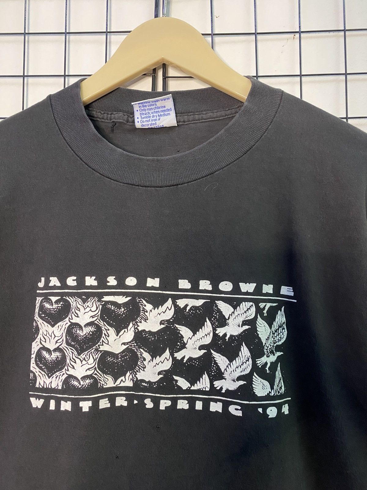 Band Tees Vintage 1994 Jackson Browne Winter Spring Tour Size US L / EU 52-54 / 3 - 2 Thumbnail
