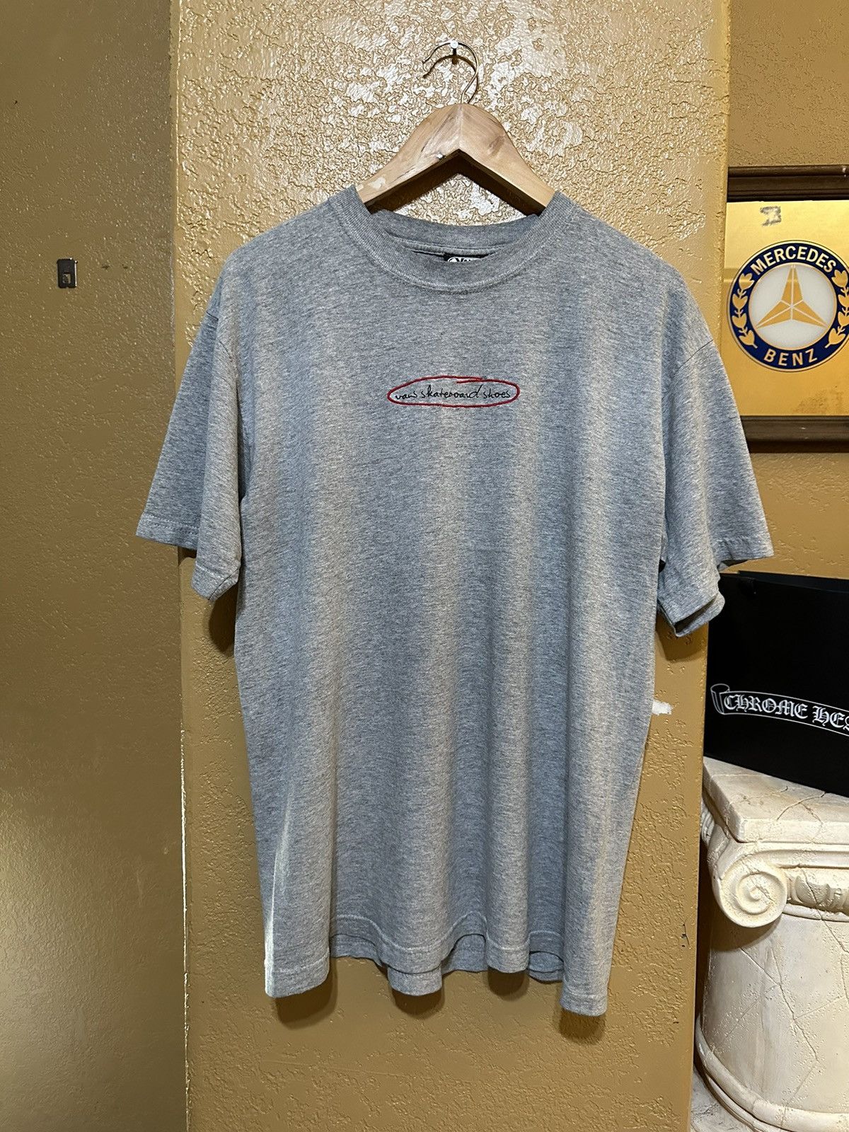 Vans × Vintage RARE 90s Vans Skateboard Shoes T Shirt Large Size US L / EU 52-54 / 3 - 1 Thumbnail
