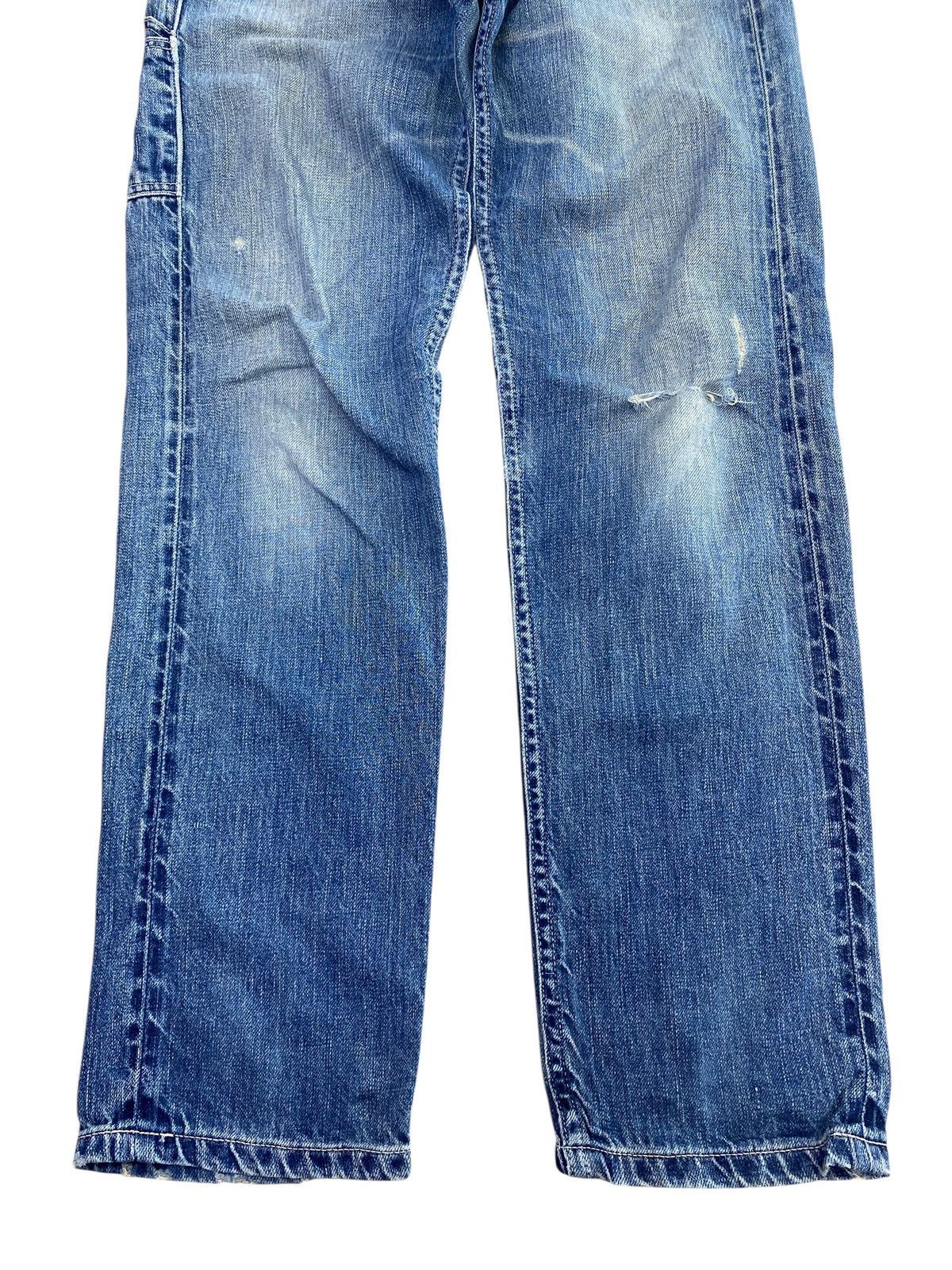 Johnbull Johnbull Light Blue Wash Style Suspenders Denim Size US 28 / EU 44 - 9 Thumbnail