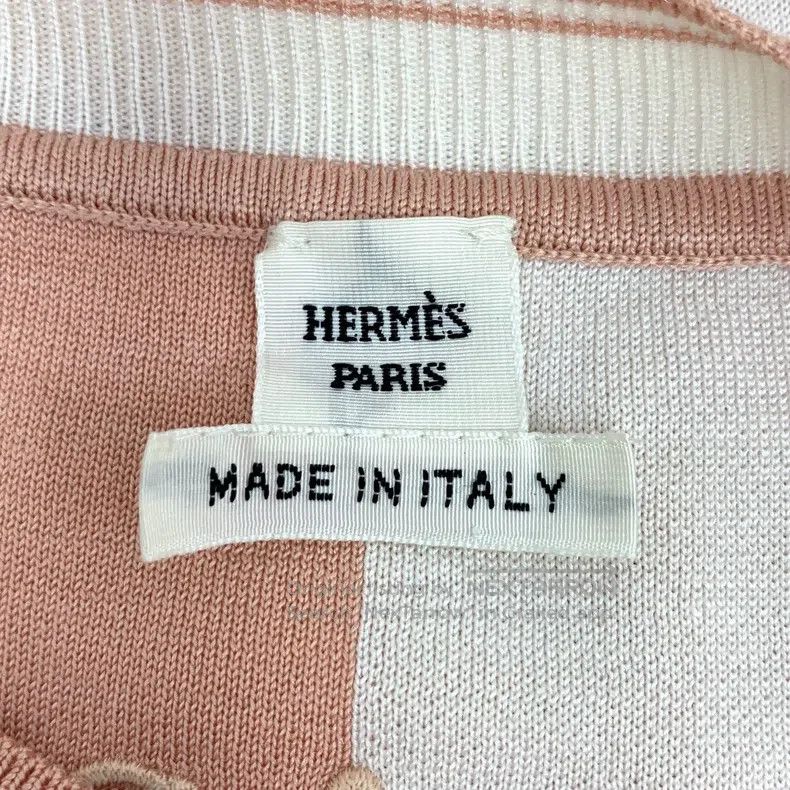 Other Hermes Colorblock Logo Printed Silk Short Sleeve Round Nec Size XS / US 0-2 / IT 36-38 - 6 Thumbnail
