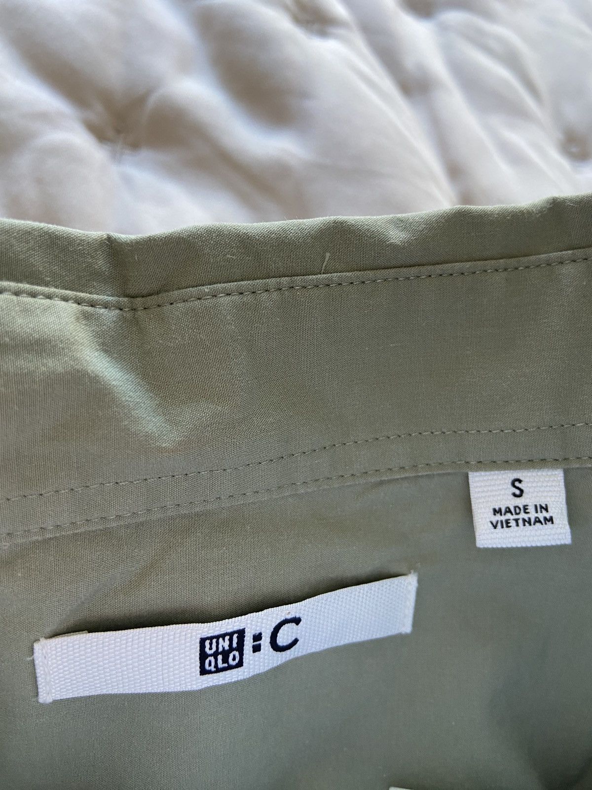Uniqlo Uniqlo C Oversized Cotton Shirt Green Size US S / EU 44-46 / 1 - 4 Thumbnail