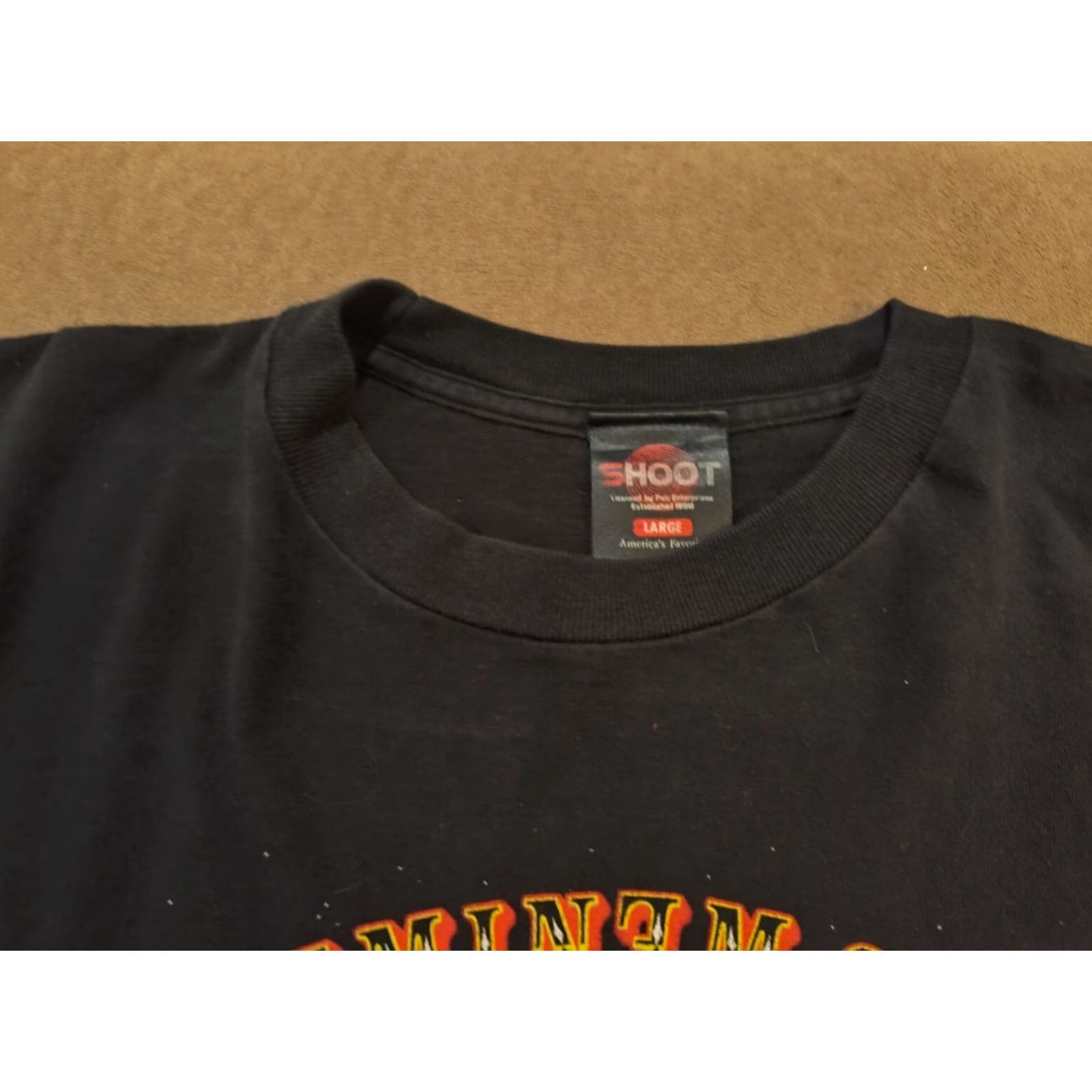 Doublet VINTAGE Eminem T-Shirt The Eminem Show Rap Band Tour Double Sided Men Large Black 90s Y2K Size US L / EU 52-54 / 3 - 6 Thumbnail