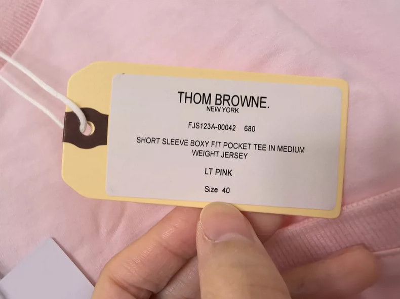Other Thom Browne Pink short sleeves Size S / US 4 / IT 40 - 4 Thumbnail