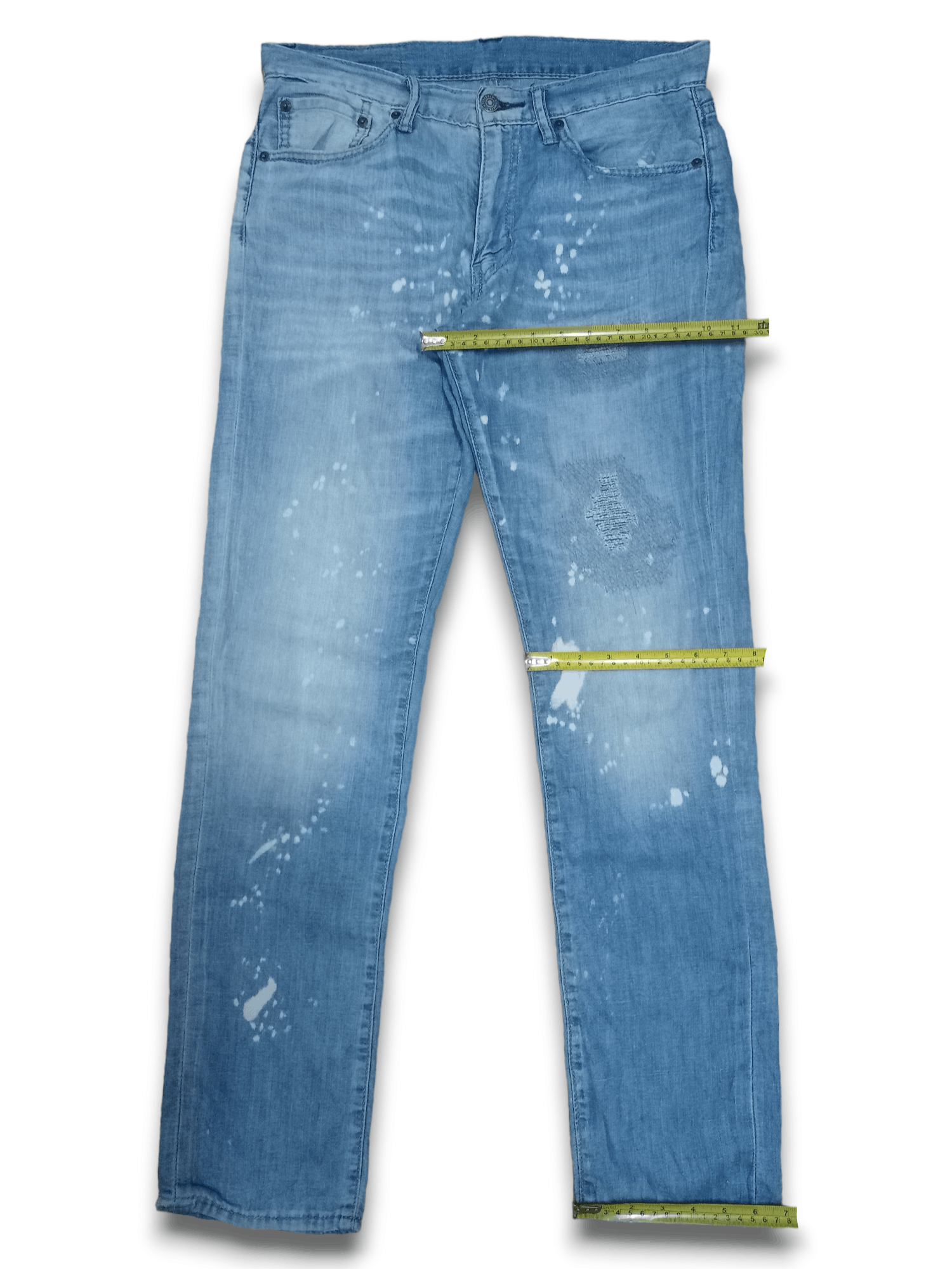 Vintage Levis 511 Acid Wash Style Distressed Jeans 33x31