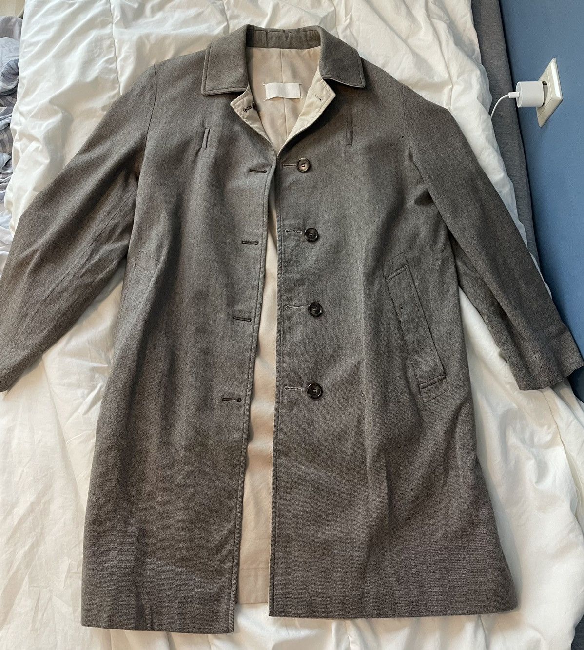 Maison Margiela aw 1999 maison margiela reversible trenchcoat blank tag Size M / US 6-8 / IT 42-44 - 9 Thumbnail