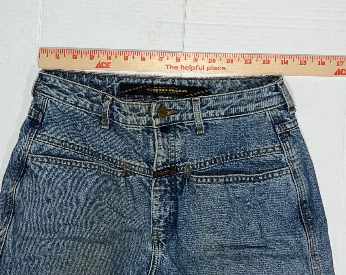 Marithe + Francois Girbaud Vintage Marithe Francois Girbaud High Rise Jeans 11/12 90s Size 31" - 4 Thumbnail