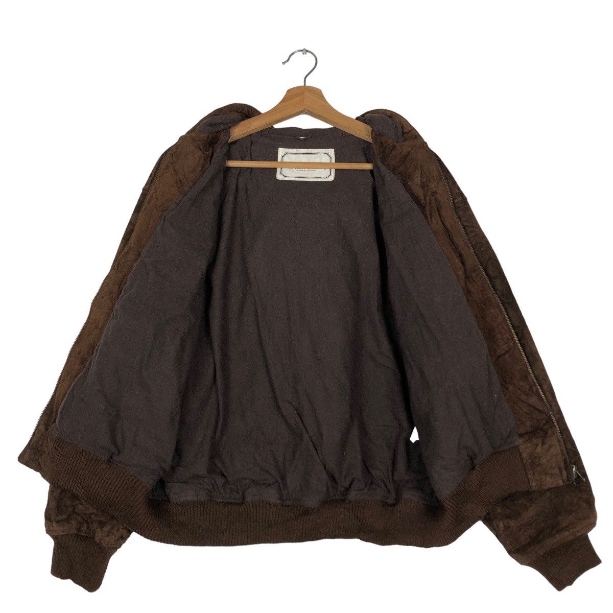 Japanese Brand 🔥90’s Vintage Bomber Jacket Genuine Leather Galonnais Japan Size US M / EU 48-50 / 2 - 13 Thumbnail