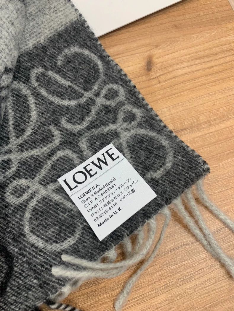 Loewe LOEWE Cashmere scarf Size ONE SIZE - 9 Thumbnail