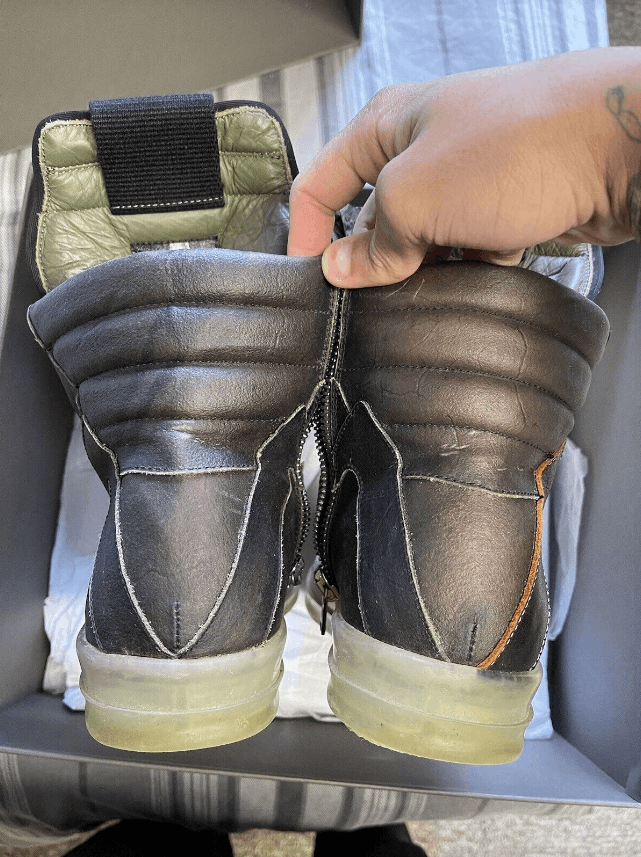Rick Owens rick owens ss19 geobasket bluejay Size US 9 / EU 42 - 2 Thumbnail