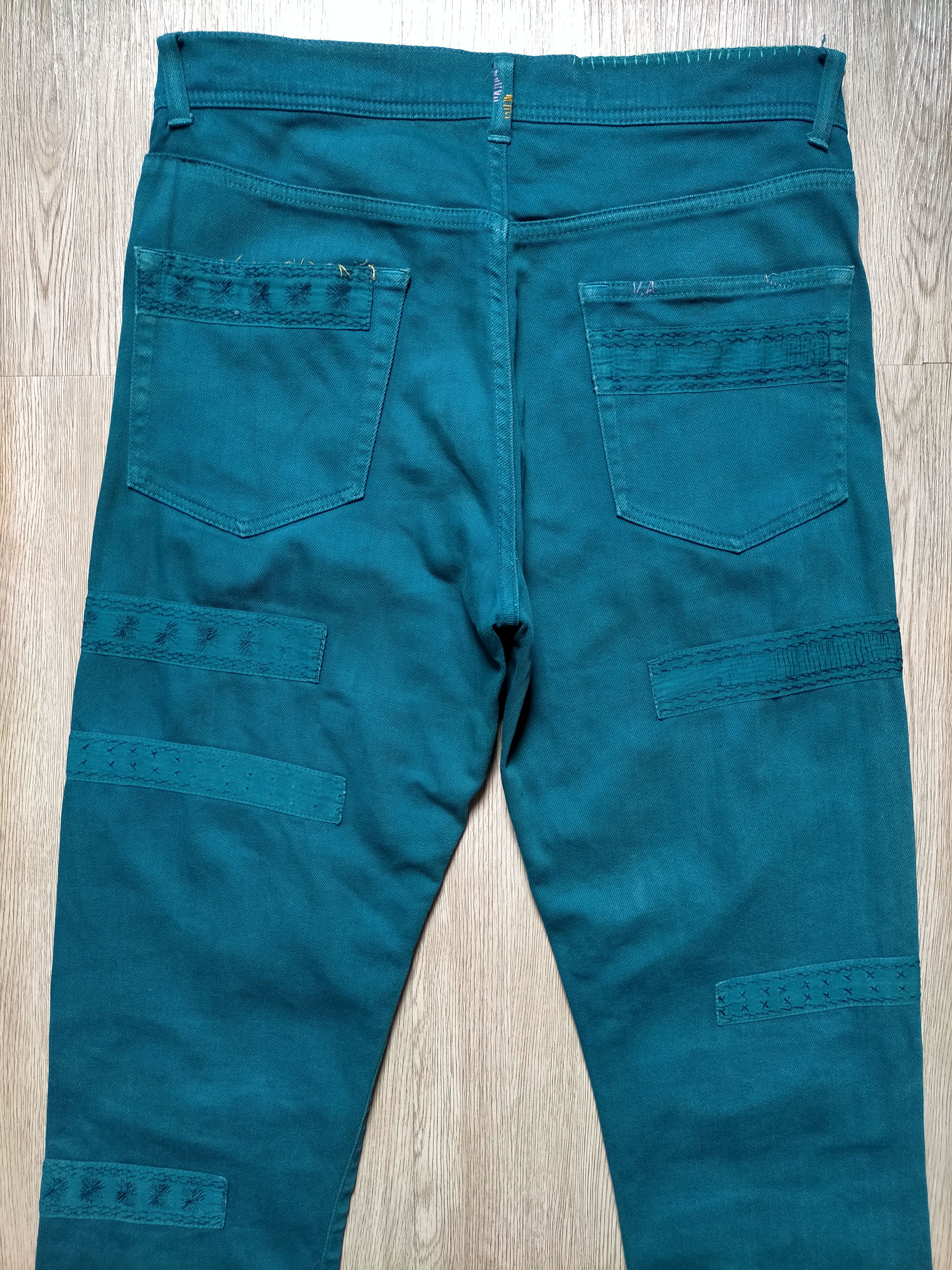 Issey Miyake × Tsumori Chisato × mercibeaucoup Tsumori Chisato Issey Miyake Patchwork Denim Pants Size US 31 - 9 Thumbnail