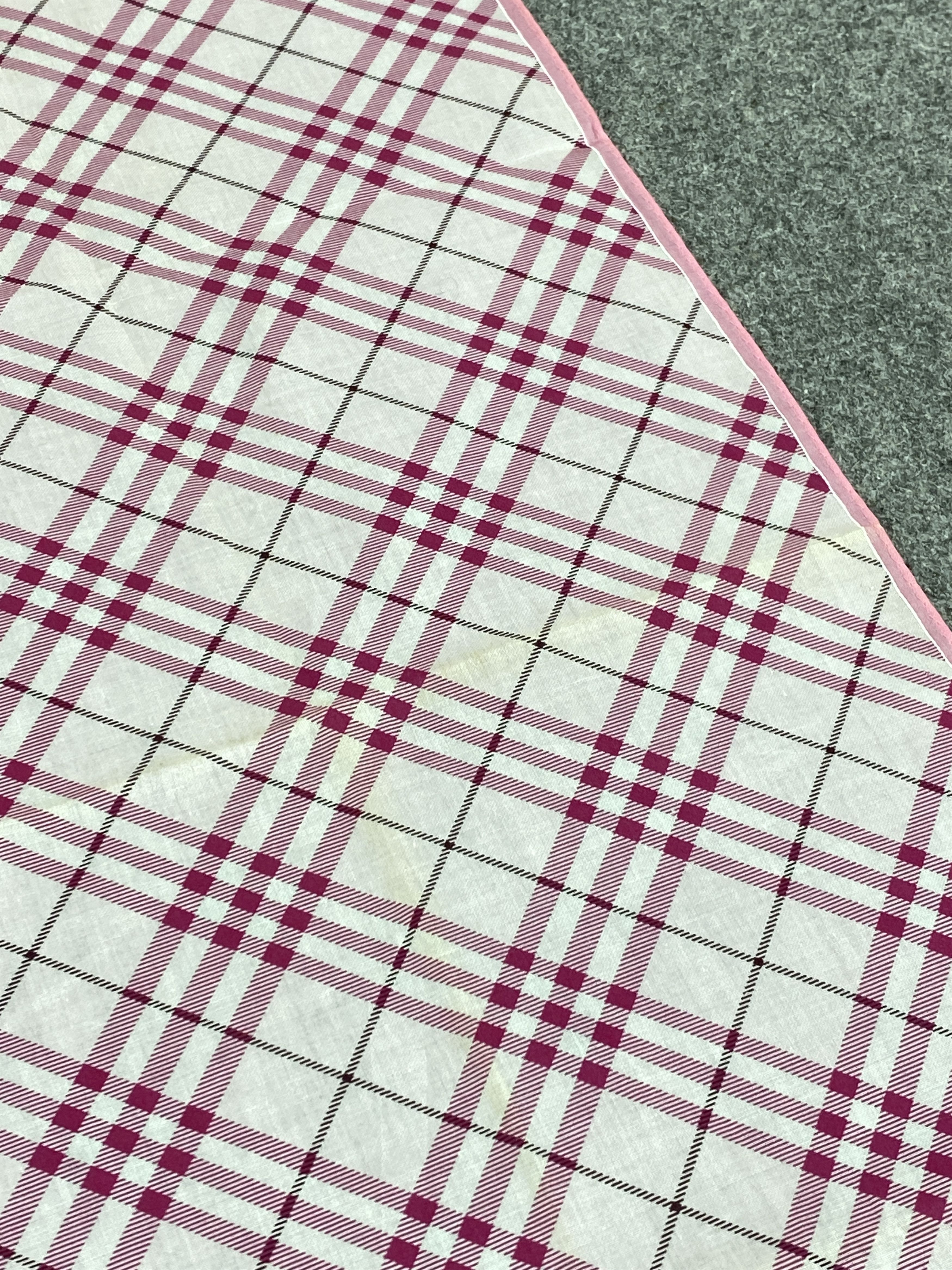 Burberry Vintage Burberry Handkerchief / Neckerchief KT0257 Size ONE SIZE - 4 Thumbnail