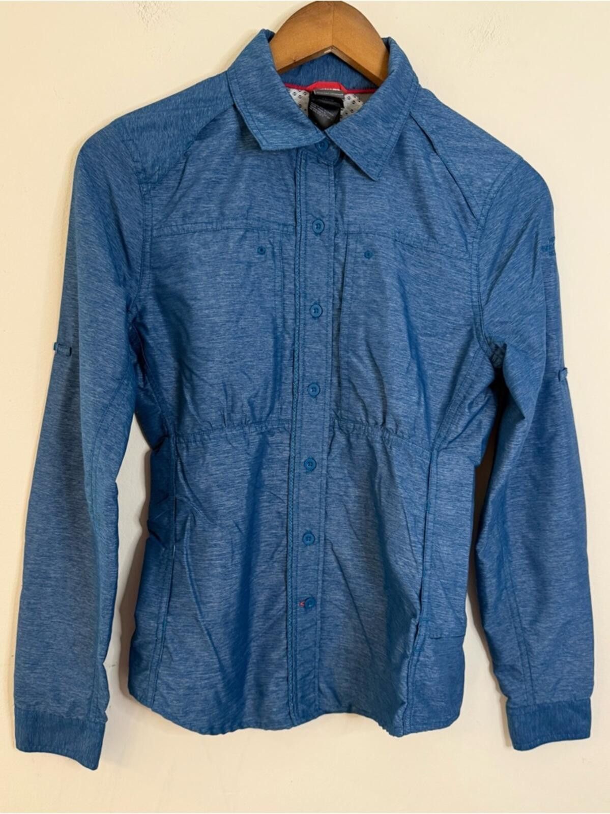 Other The North Face button utility shirt jacket heather blue XS Size XS / US 0-2 / IT 36-38 - 1 Thumbnail