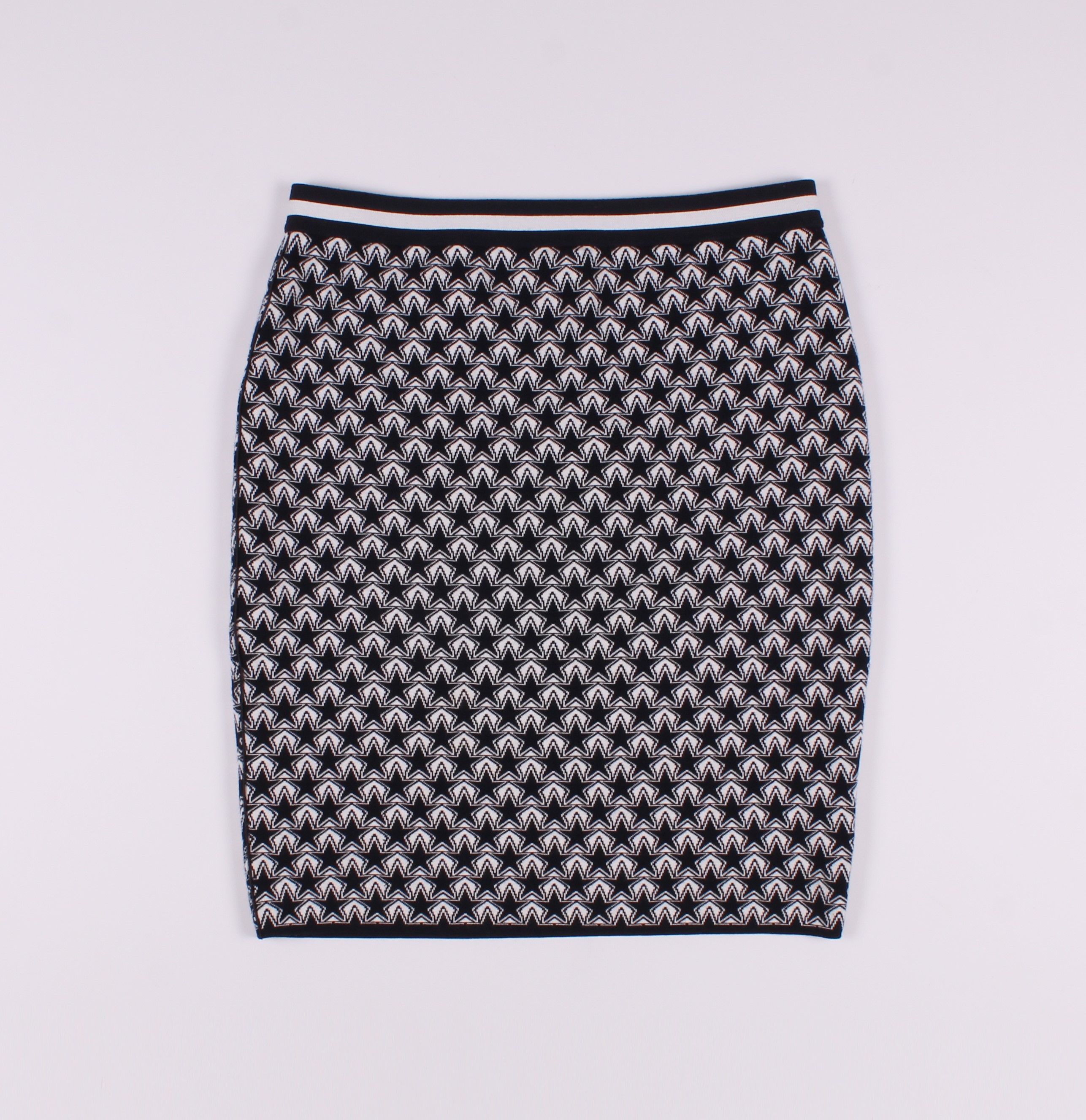 Other Marc Cain Stars Navy Straight Pencil Skirt Size 28" / US 6 / IT 42 - 3 Thumbnail