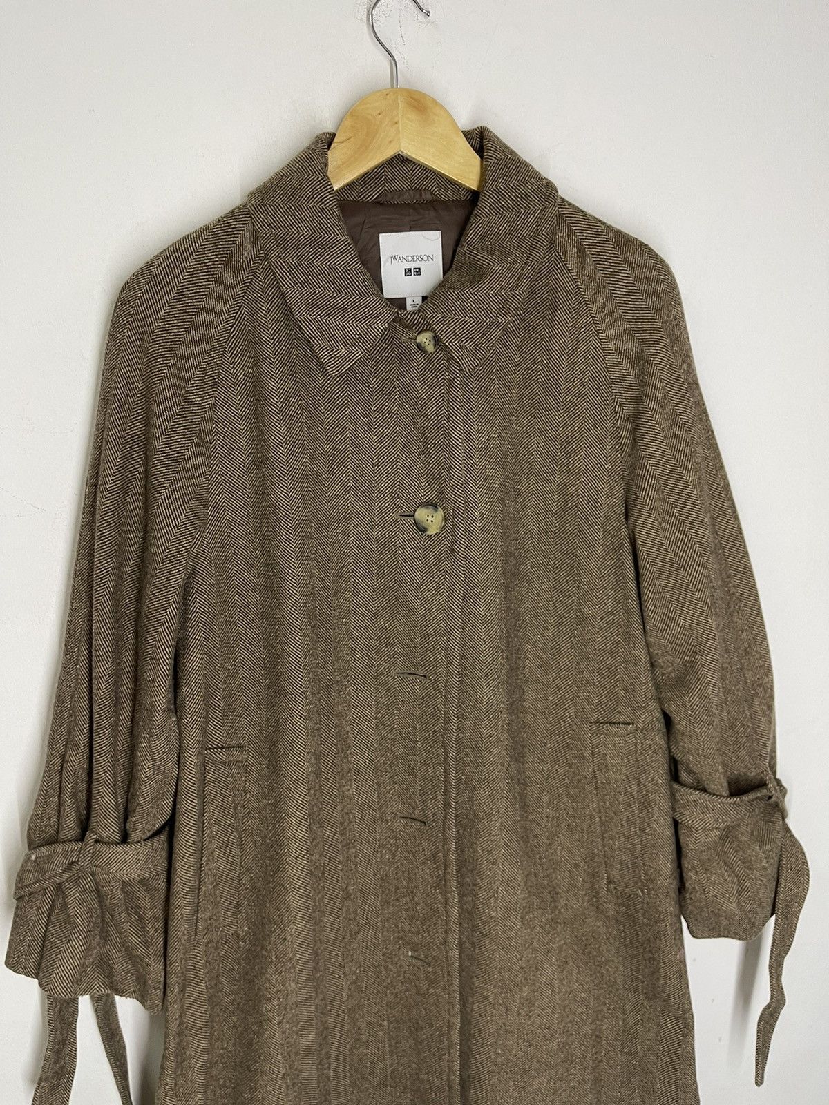 JW Anderson JW ANDERSON HOUNDSTOOTH TRENCH COAT LOEWE Size US L / EU 52-54 / 3 - 4 Thumbnail