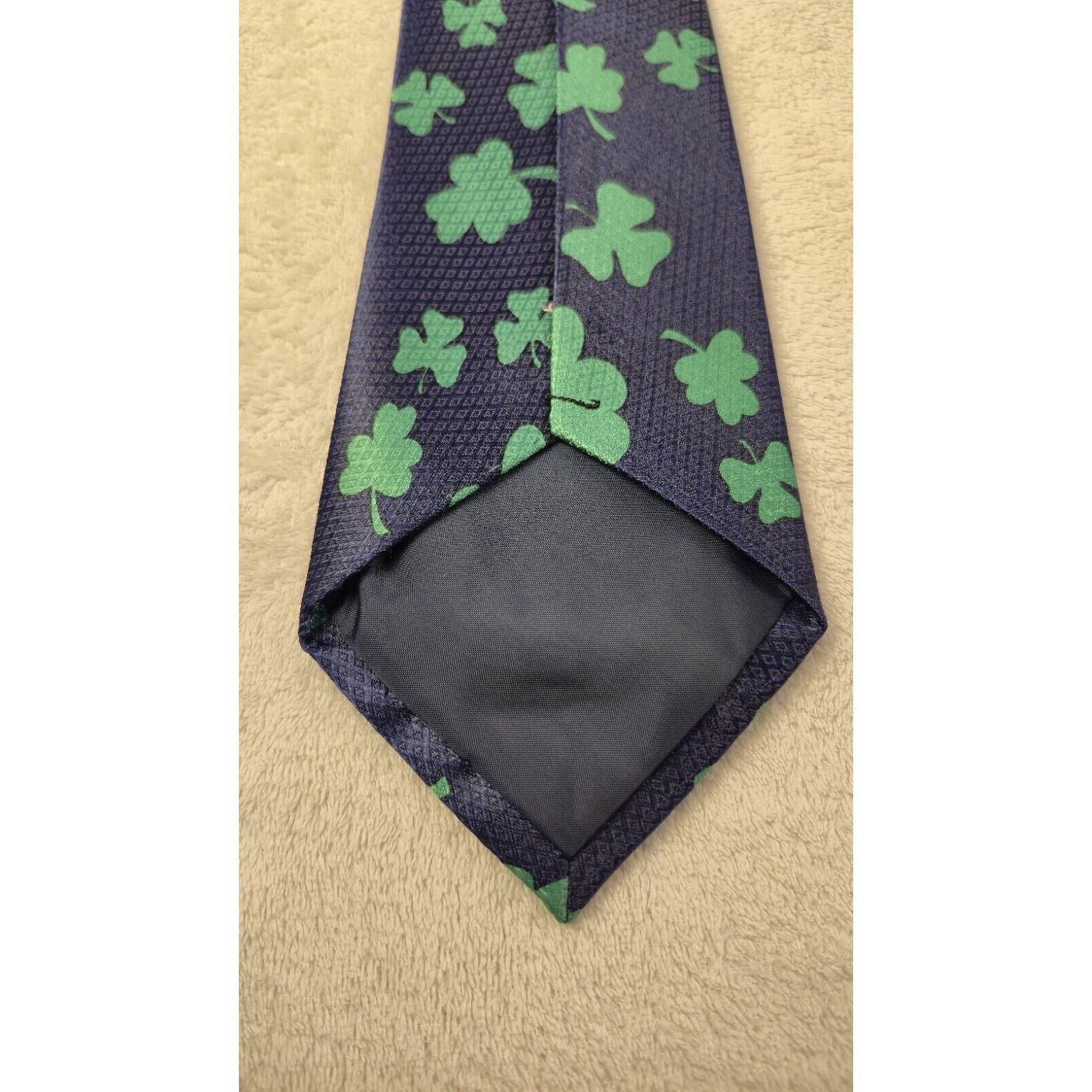 & Other Stories Dino Romano Mens Green St Patricks Day Party Necktie 59x4 Size ONE SIZE - 4 Thumbnail