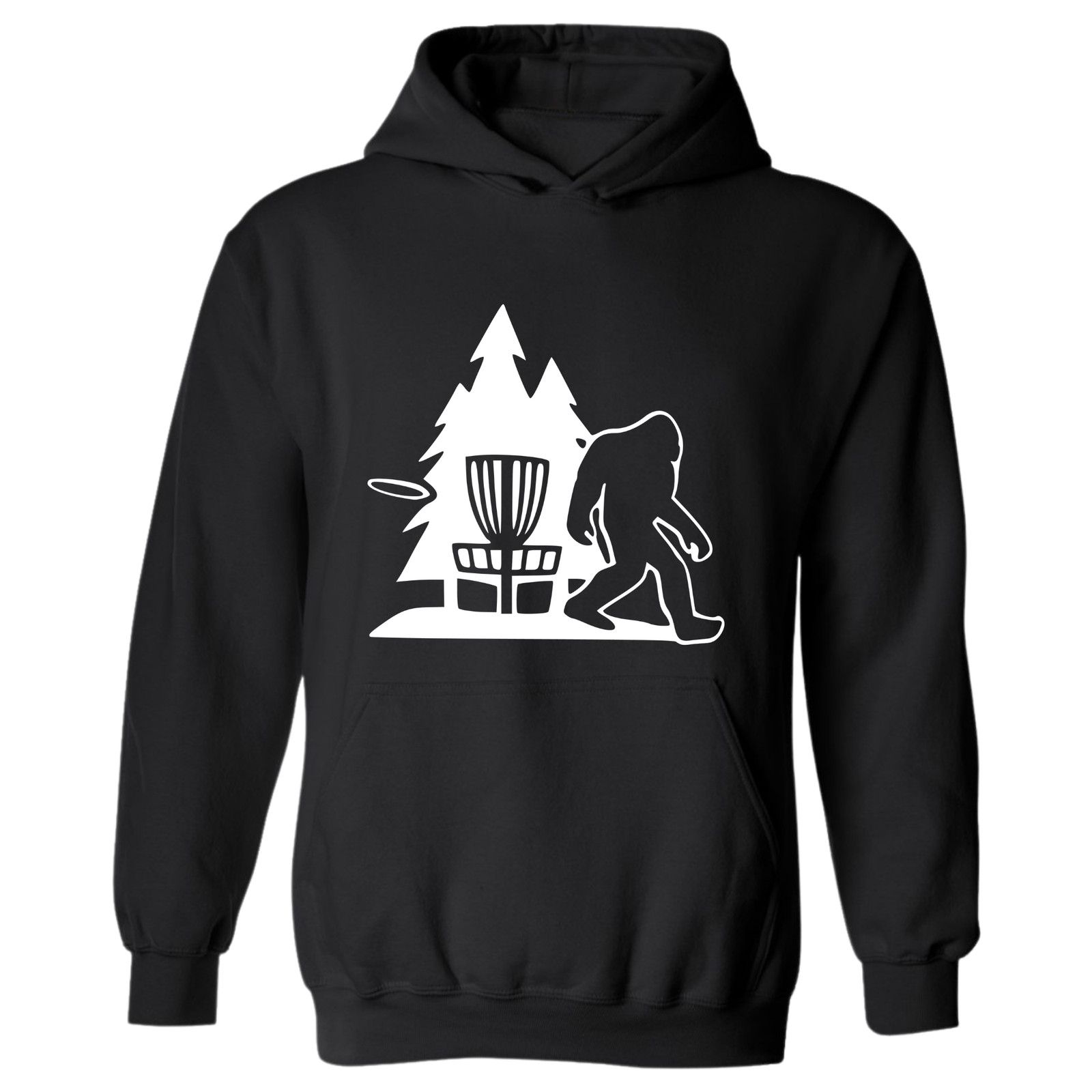 Gildan Disc Golf Hoodie SASQUATCH BASKET Discgolfer Sweatshirt Size US L / EU 52-54 / 3 - 3 Thumbnail