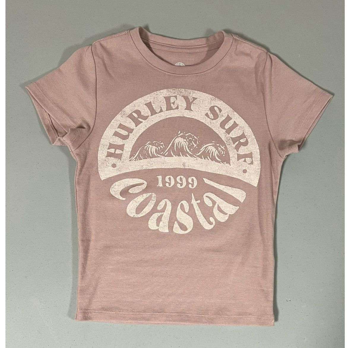 Hurley Hurley Pink ‘Surf 1999 Coastal’ Graphic Tee T-Shirt Top XS 🌊 Size XS / US 0-2 / IT 36-38 - 3 Thumbnail