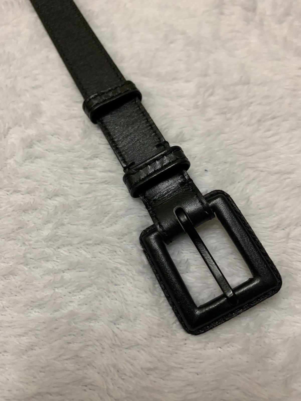 Yves Saint Laurent YSL leather belt Size ONE SIZE - 4 Thumbnail