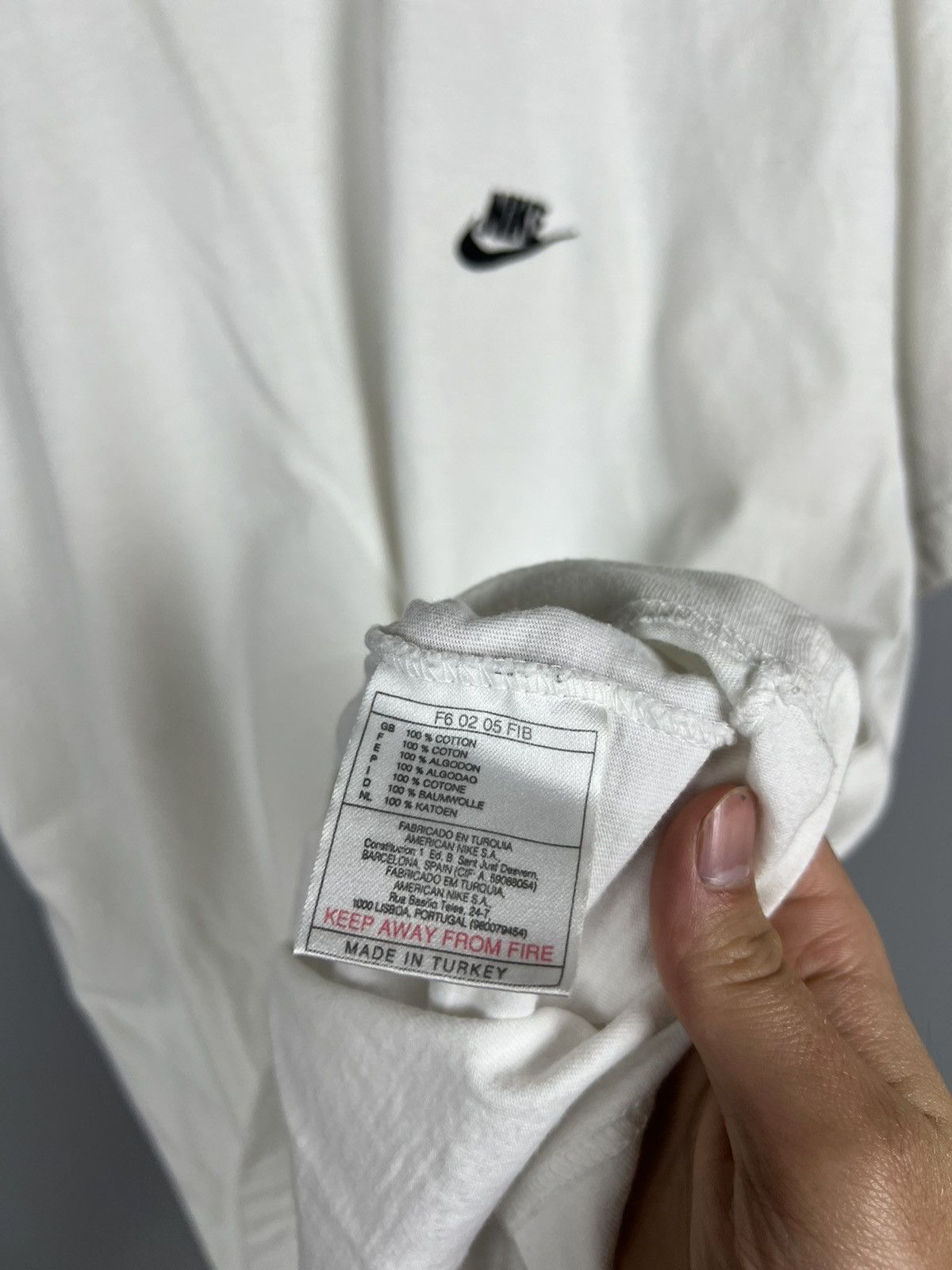 Nike (L) NIKE Vintage Tee 90's Size US L / EU 52-54 / 3 - 6 Thumbnail