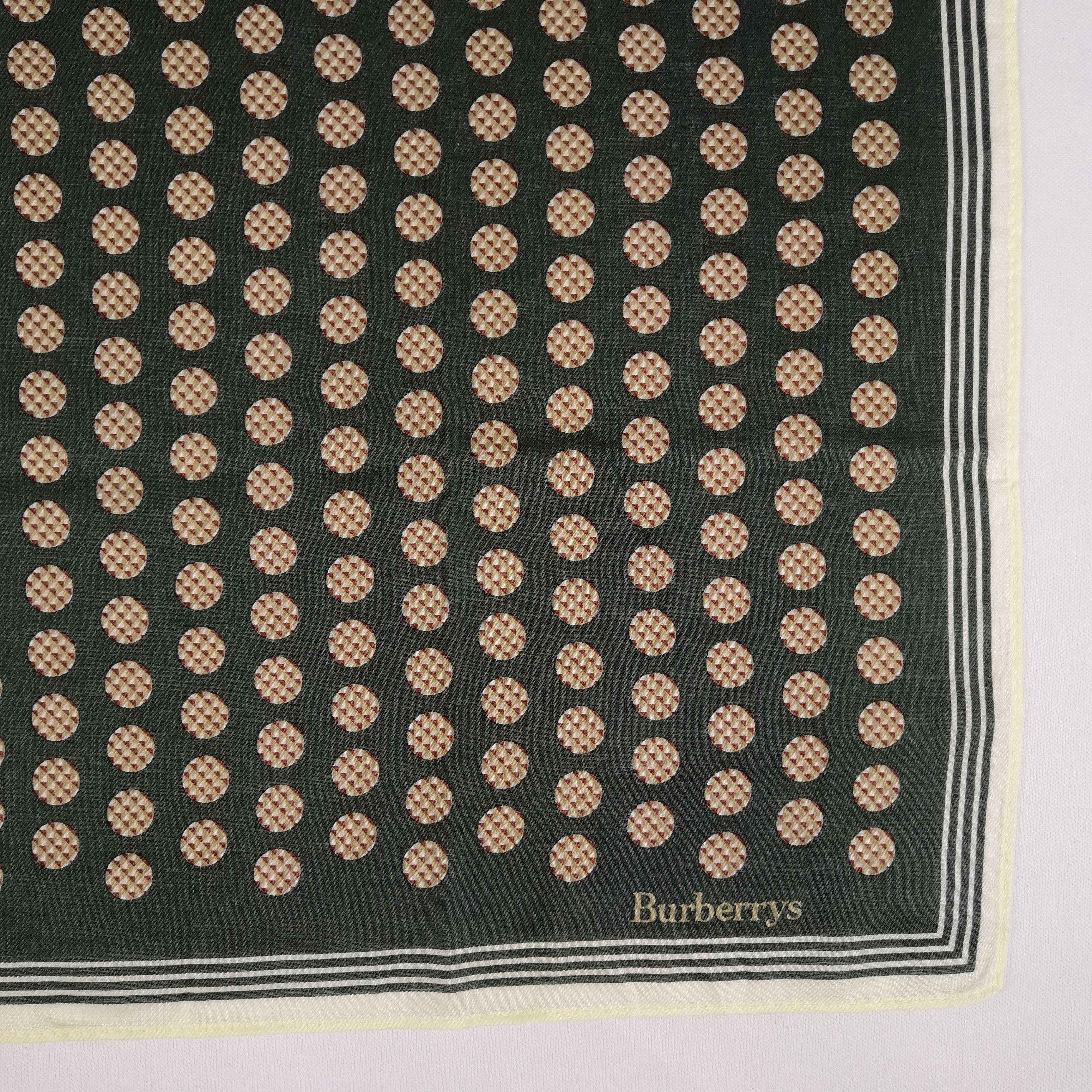 Burberry BNWT Vintage Burberry Handkerchief Neckerchief Bandana Size ONE SIZE - 3 Thumbnail