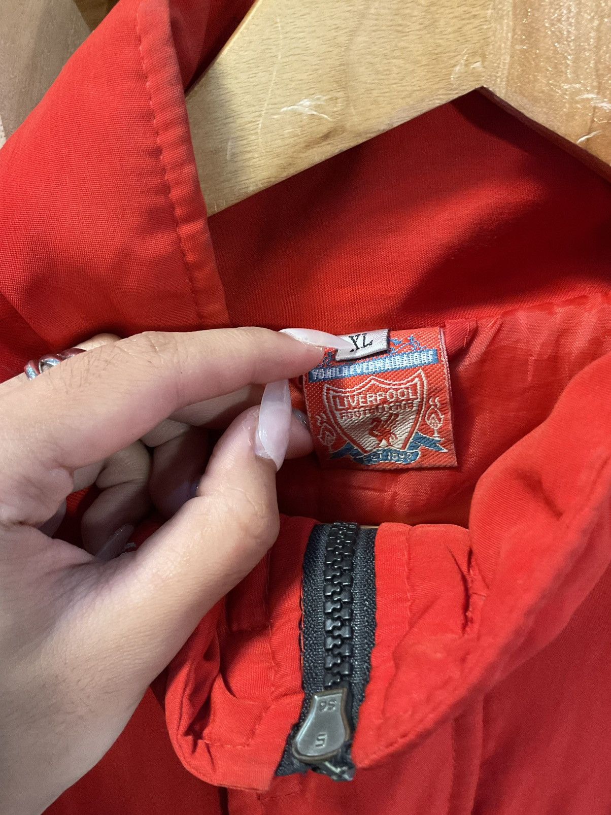 Other Vintage Y2K Liverpool Bomber Jacket Size US XL / EU 56 / 4 - 4 Thumbnail