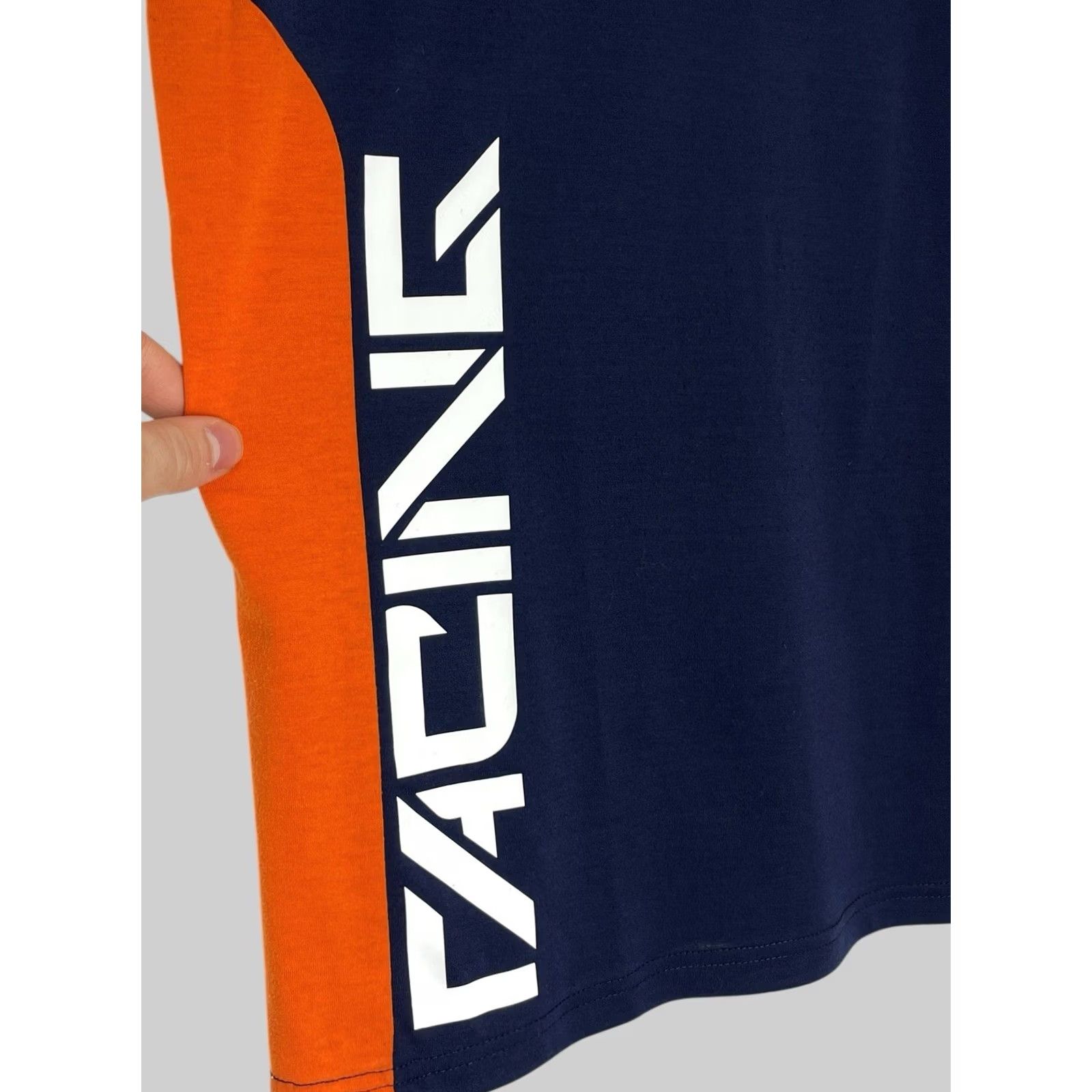 Vintage Red Bull KTM Racing Team Men’s T-Shirt M Crew Neck Short Sleeve Orange Dark Blue Logo Sports Biker Motorcycle Mens Size US M / EU 48-50 / 2 - 7 Thumbnail