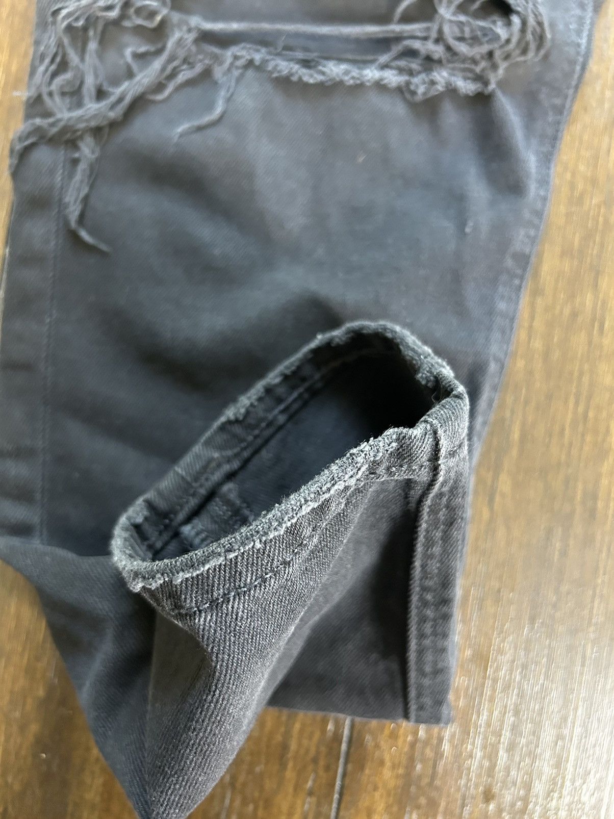 American Eagle Outfitters American Eagle Mom Jean Womens High Rise Distressed Size 26" / US 2 / IT 38 - 9 Thumbnail