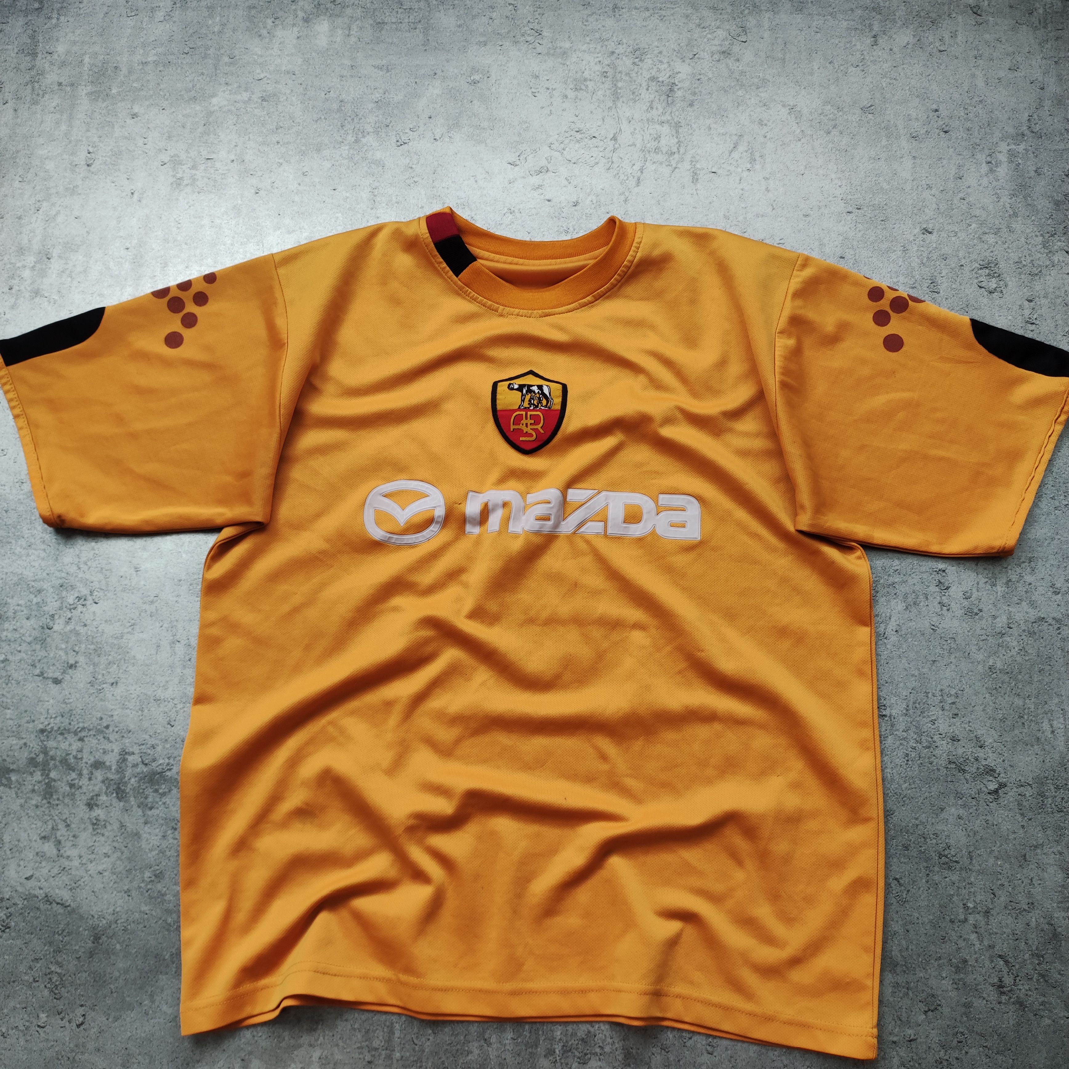 Vintage Vintage RARE 2003/04 AS Roma Third Football Jersey Size US M / EU 48-50 / 2 - 2 Thumbnail