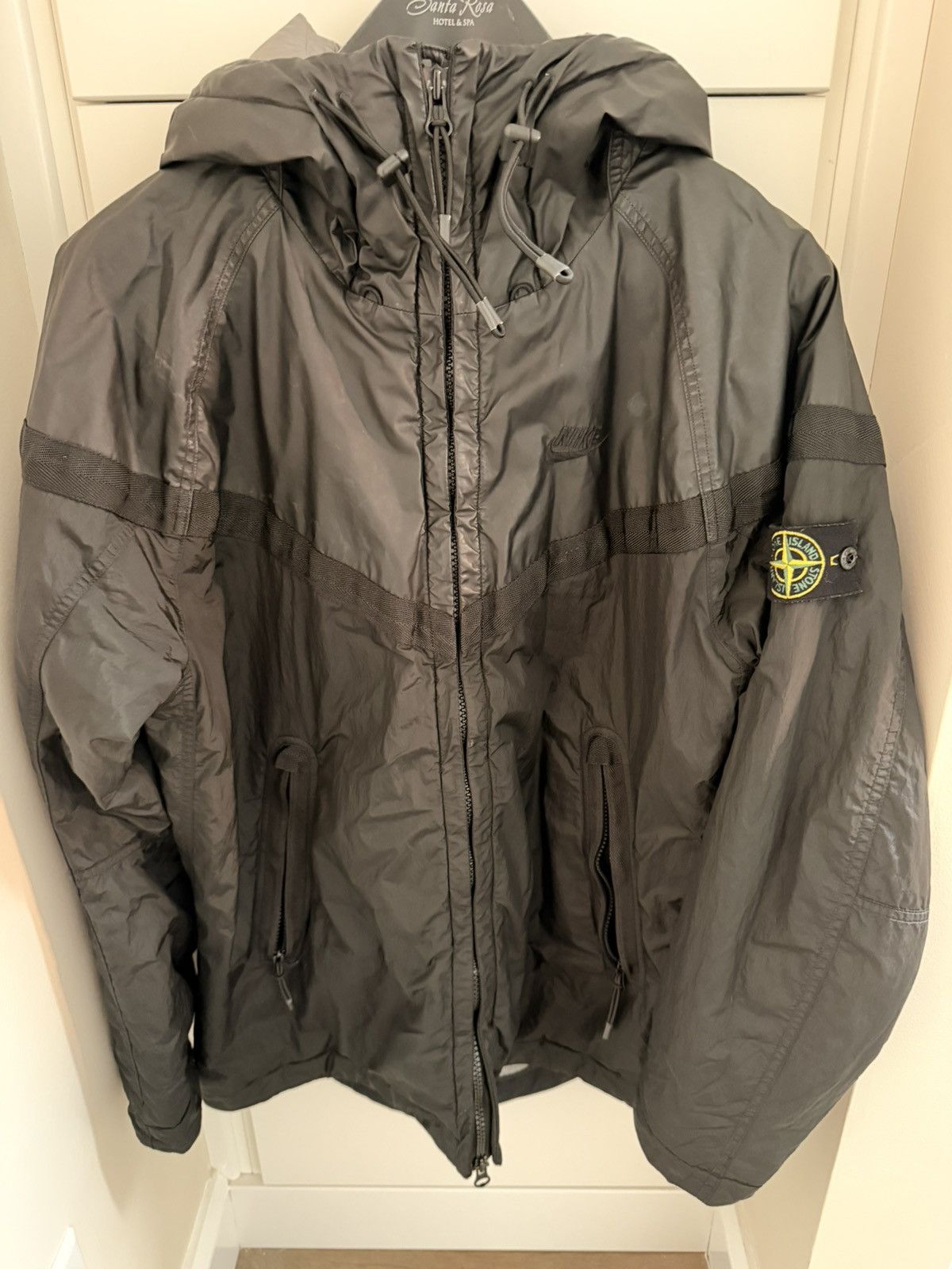 Stone Island x Nike Mussola Gommata/ Nylon Metal windrunner