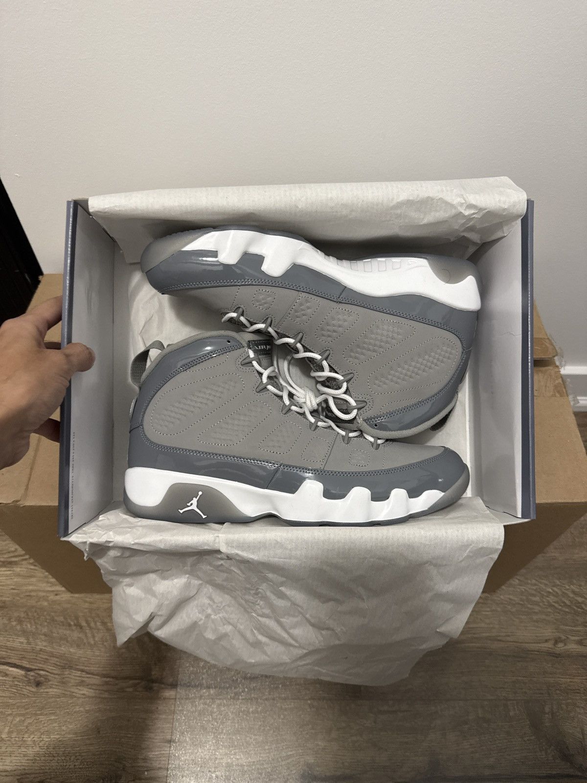 Jordan Brand Jordan 9 Retro Cool Grey 2025 Size US 10 / EU 43 - 1 Thumbnail