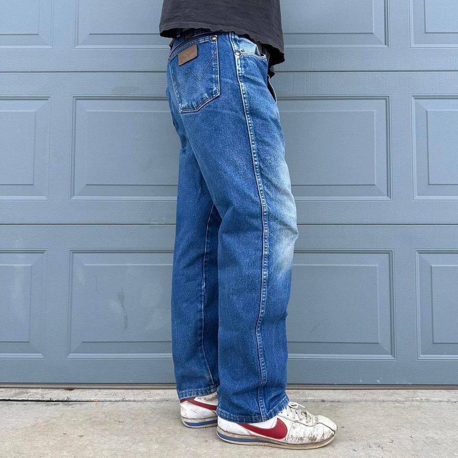Wrangler Vintage sun faded wrangler jeans Size US 38 / EU 54 - 1 Thumbnail