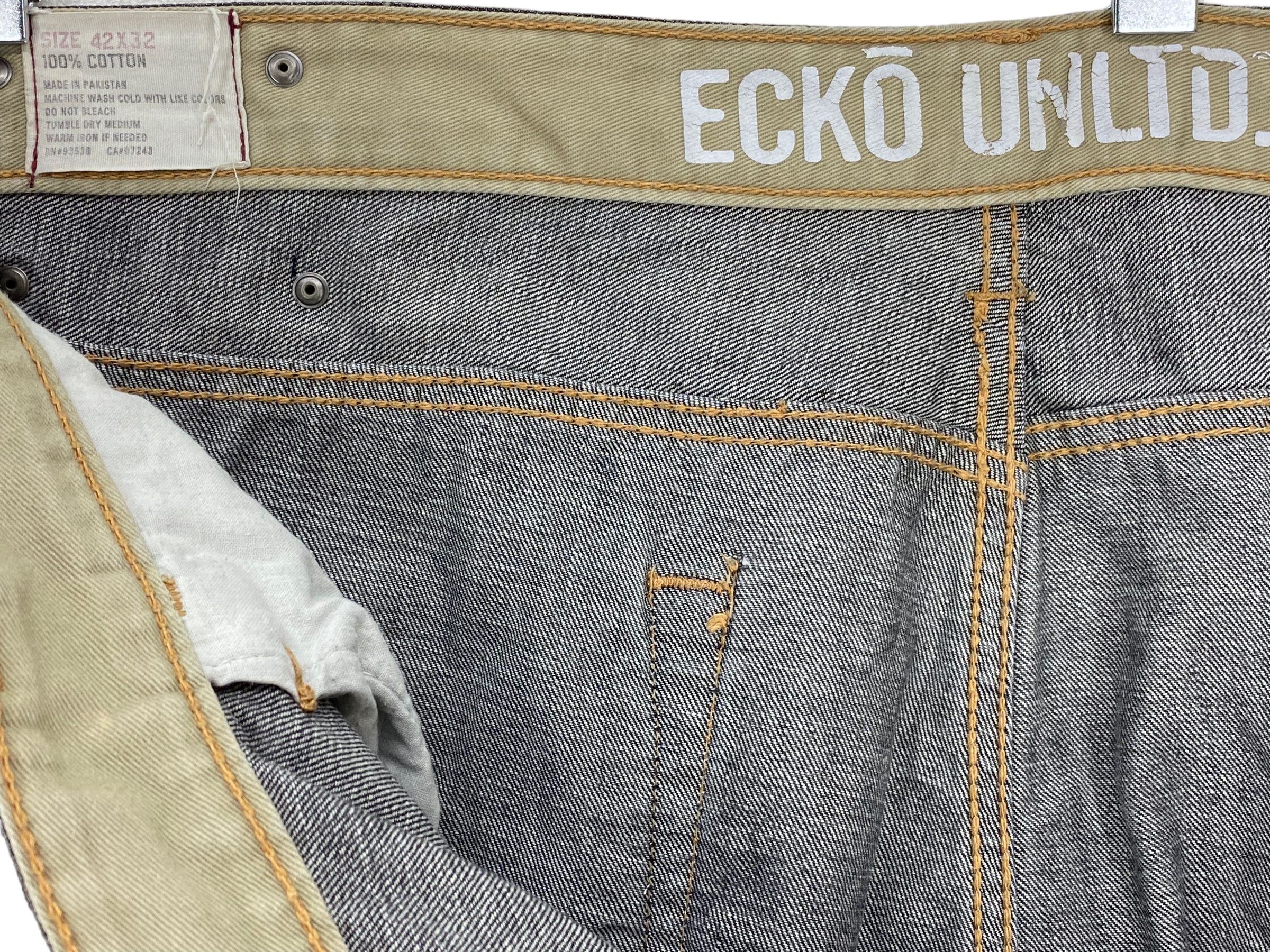 Ecko Unltd. Ecko Unltd Baggy Denim Jeans Hip Hop Skateboard Size US 42 / EU 58 - 8 Thumbnail