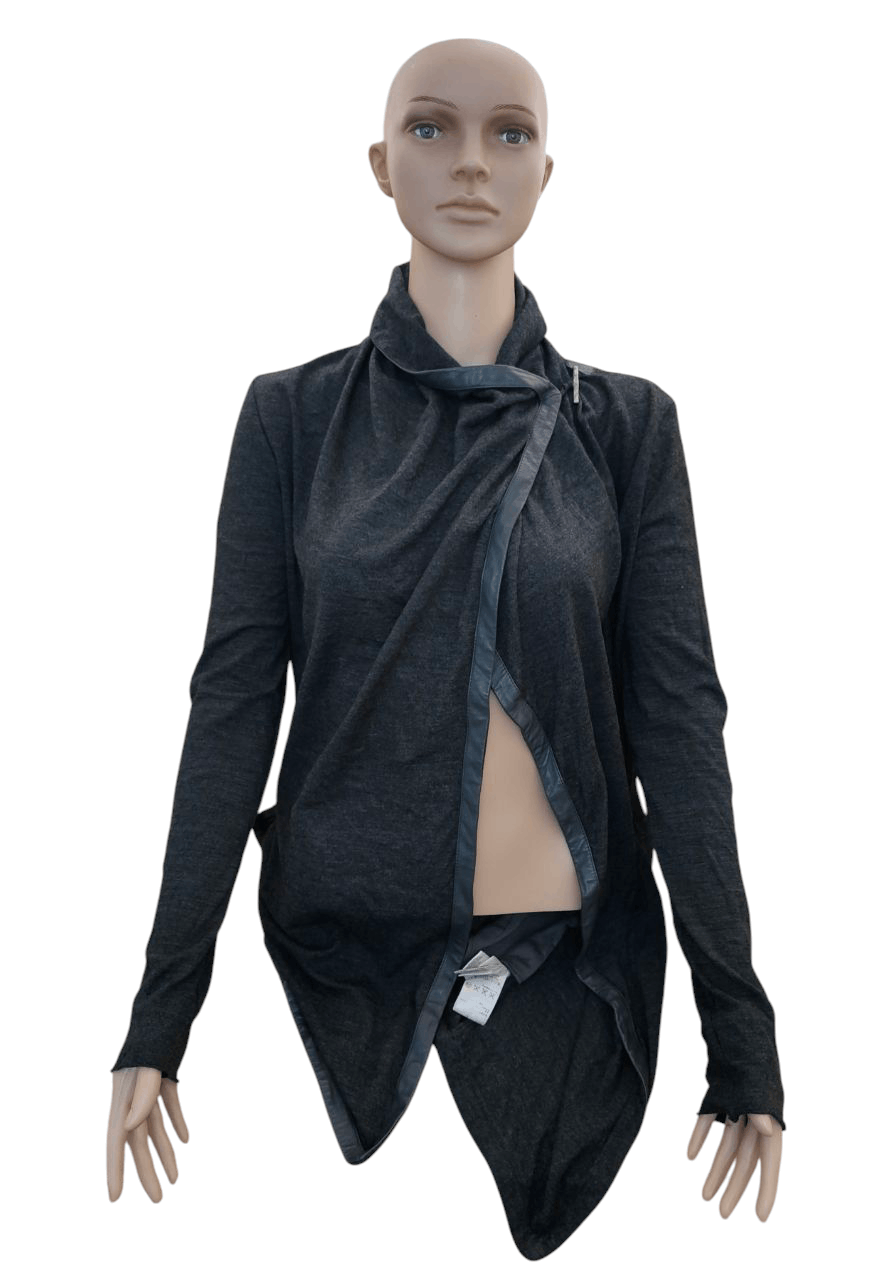 Helmut Lang Helmut Lang Body Snrwl Wool Cardigan Size S / US 4 / IT 40 - 3 Thumbnail