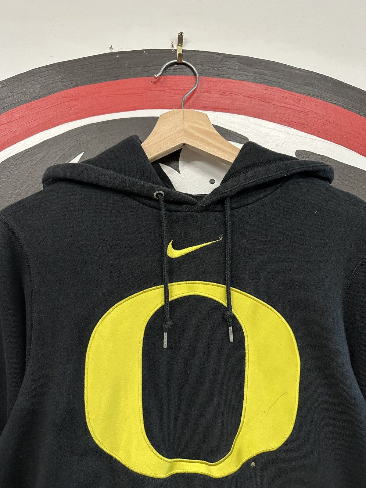Nike Y2K Oregon Ducks Collegiate Nike Mid Swoosh Hoodie Size US S / EU 44-46 / 1 - 3 Thumbnail