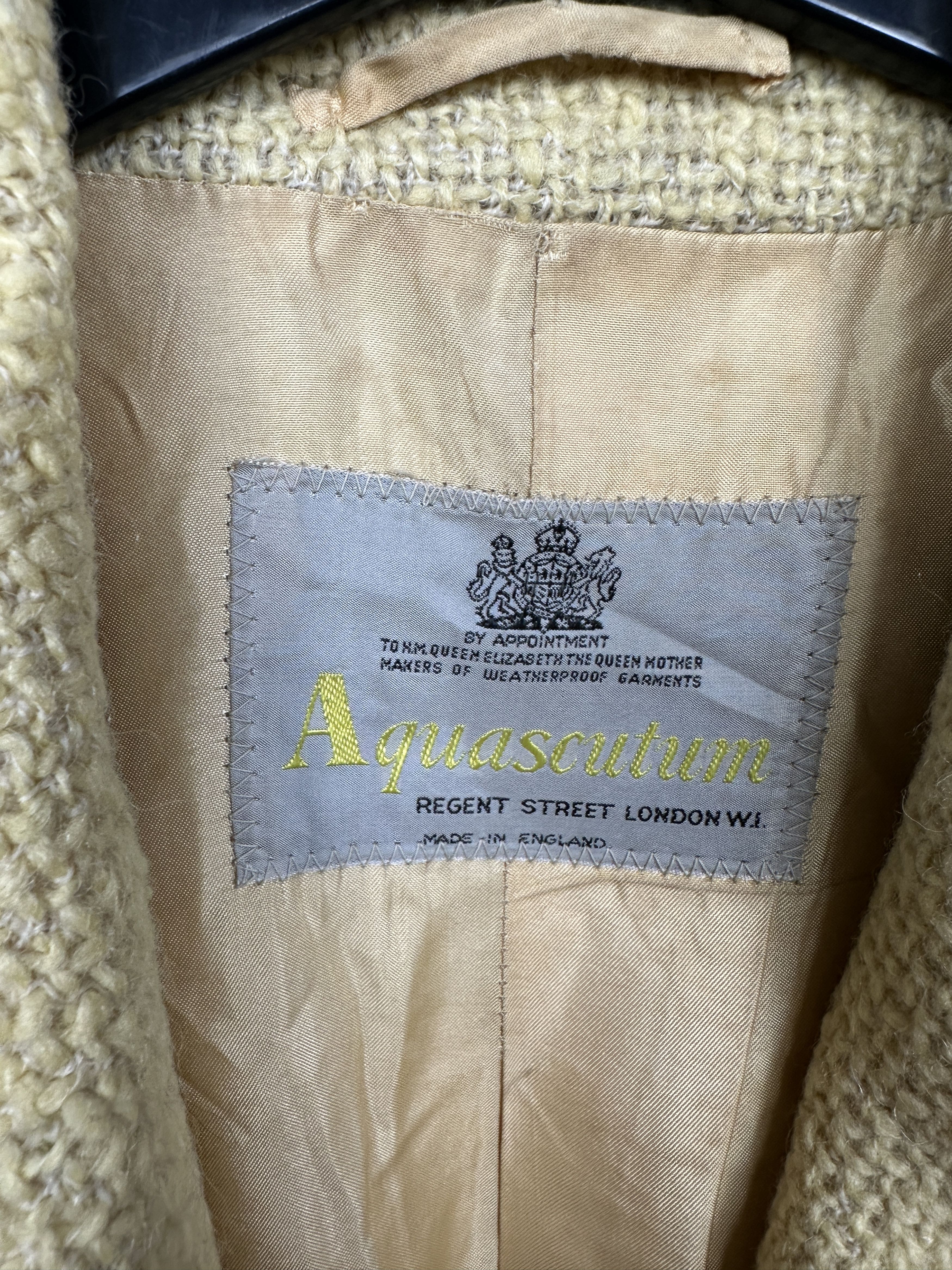 Aquascutum Aquascutum 90s Vintage Womens Wool Coat Jacket Size M / US 6-8 / IT 42-44 - 3 Thumbnail