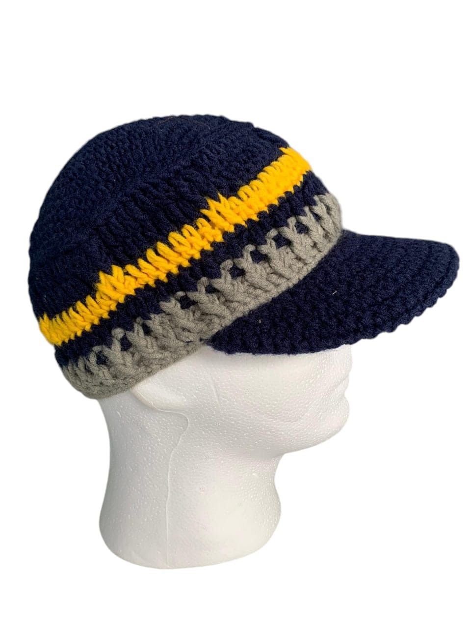 Element × Japanese Brand × Vintage Element Crowns Stripe Multicolour Knitted Hats Size ONE SIZE - 4 Thumbnail