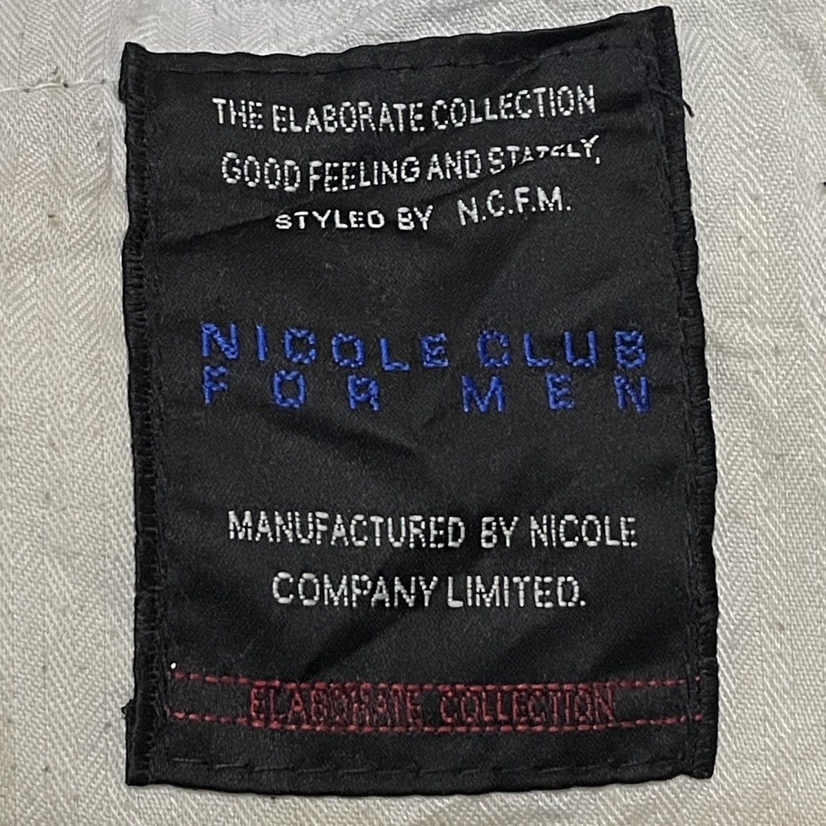 Nicole Club Rare Design Vintage Brand Nicole Club Distressed Jeans 1990s Size US 33 - 10 Thumbnail
