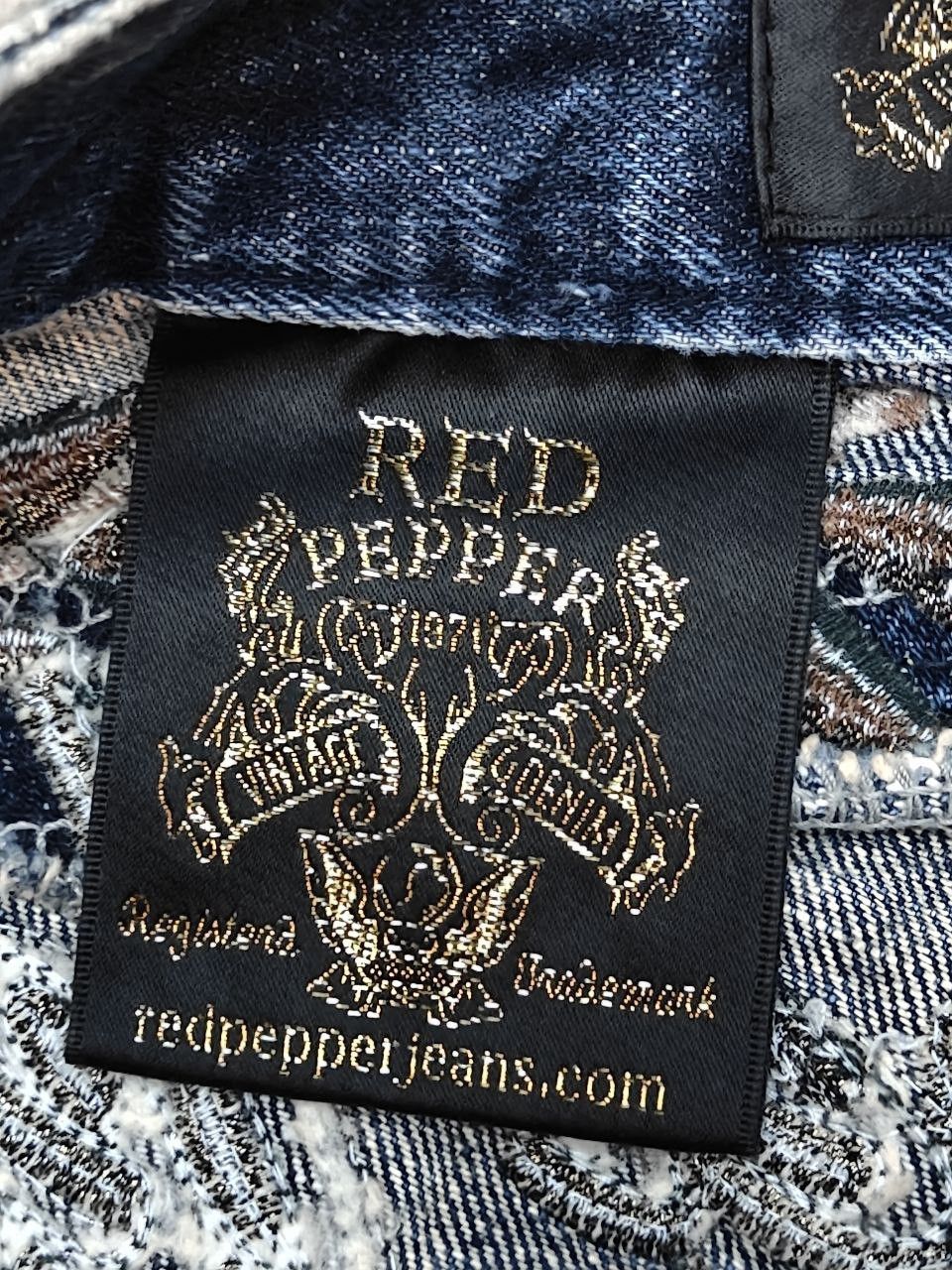 Japanese Brand 💥LAST CALL💥 Red Pepper Flare Denim Size 31" - 8 Thumbnail